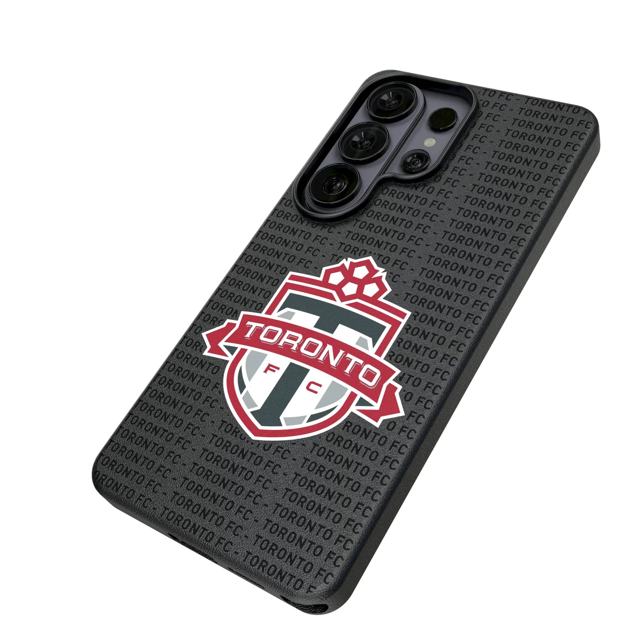 Toronto FC Text Backdrop Galaxy MagSafe Compatible Phone Case for Samsung Galaxy - Isometric View#Device_Galaxy S26 Ultra