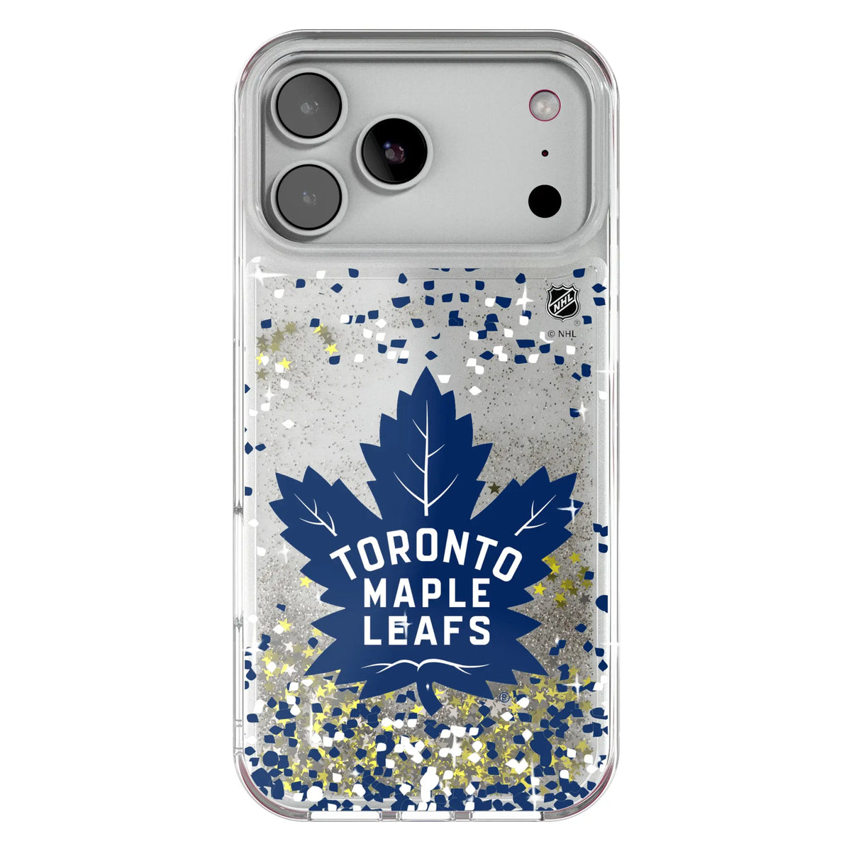 Toronto Maple Leafs Confetti Glitter Phone Case for Apple iPhone