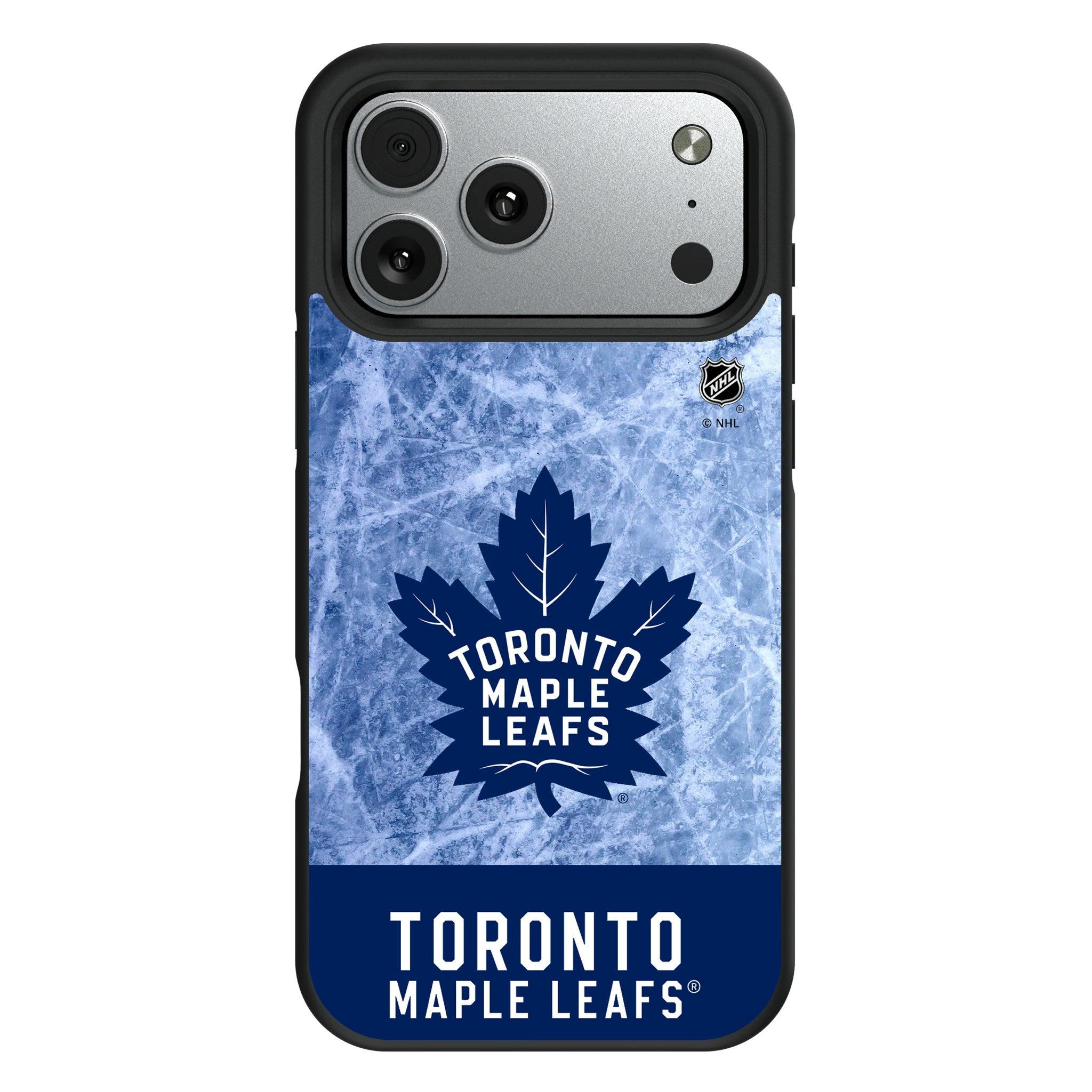 Toronto Maple Leafs Ice Wordmark iPhone Bump Phone Case for Apple iPhone#Device_iPhone 17 Pro Max