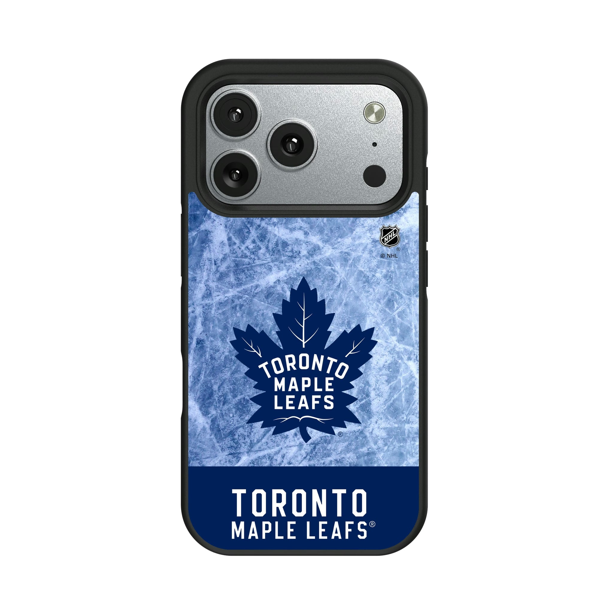 Toronto Maple Leafs Ice Wordmark iPhone Bump Phone Case for Apple iPhone#Device_iPhone 17 Pro