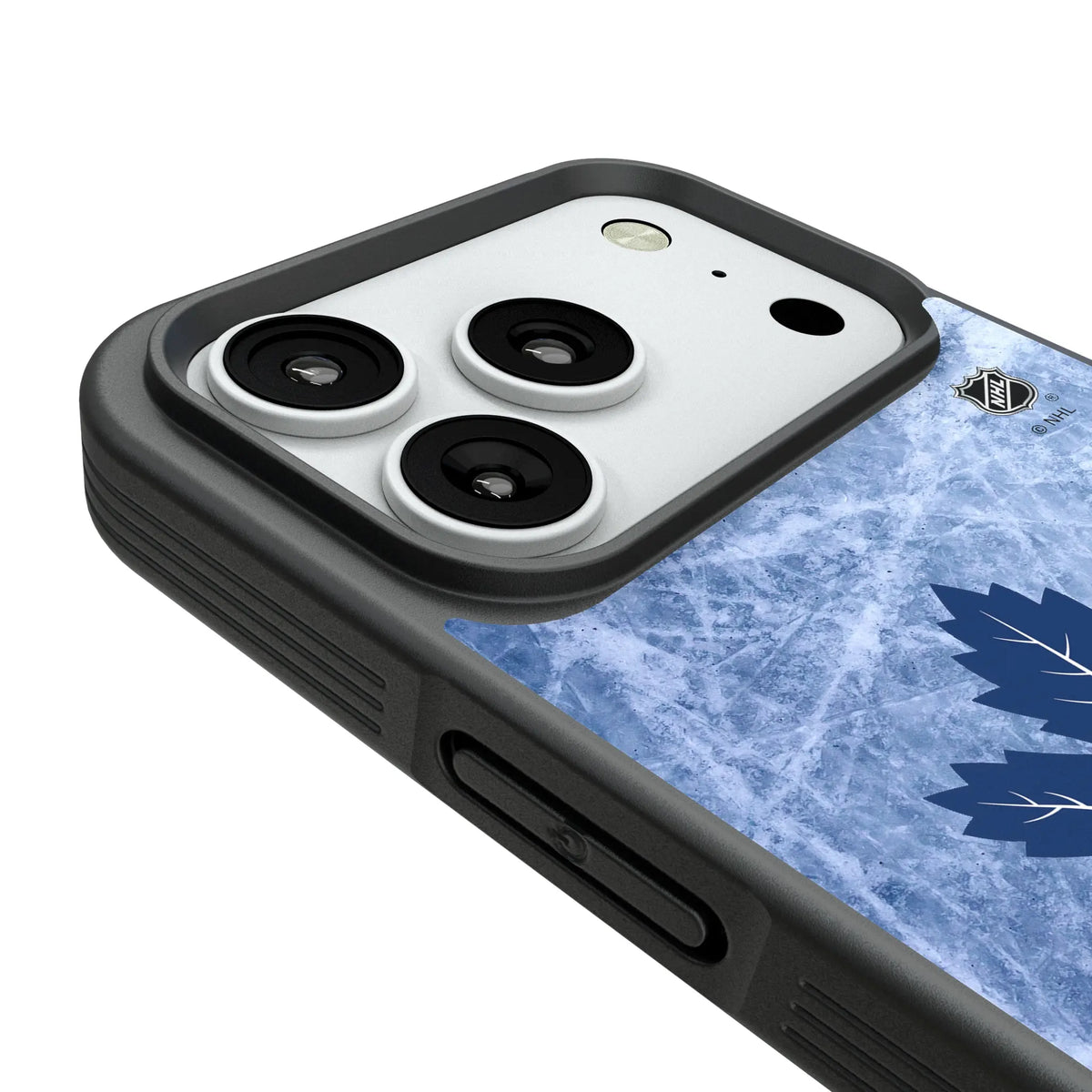 Toronto Maple Leafs Ice Wordmark iPhone Bump Phone Case for Apple iPhone - Detail#Device_iPhone 18 Pro