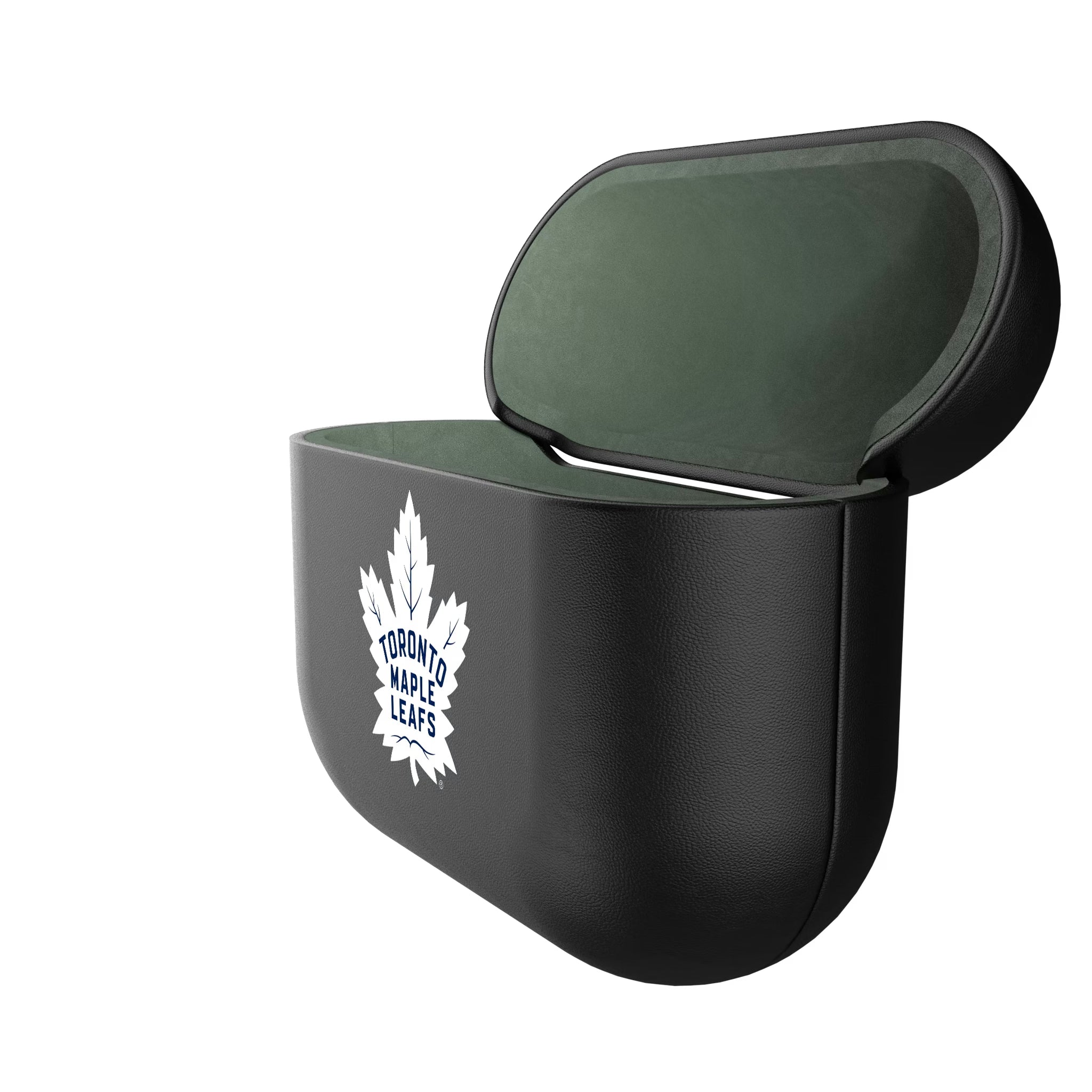 Toronto Maple Leafs Insignia AirPods AirPod Case Cover - Isometric View#Device_AirPods 3rd Gen