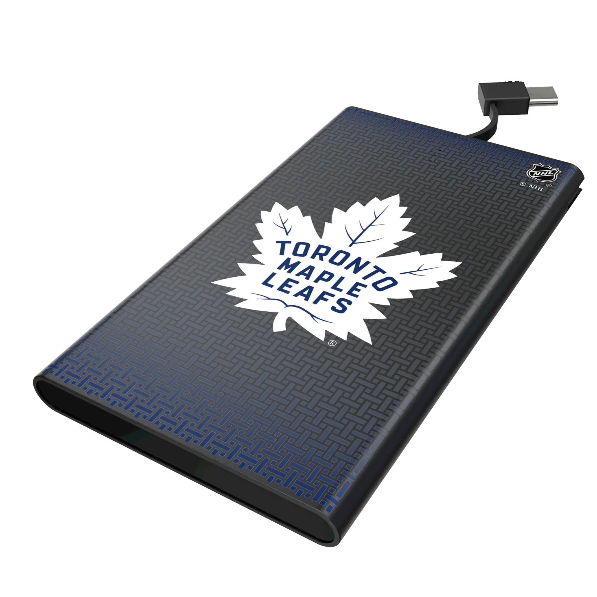Toronto Maple Leafs Linen 5000mAh Flat Power Bank