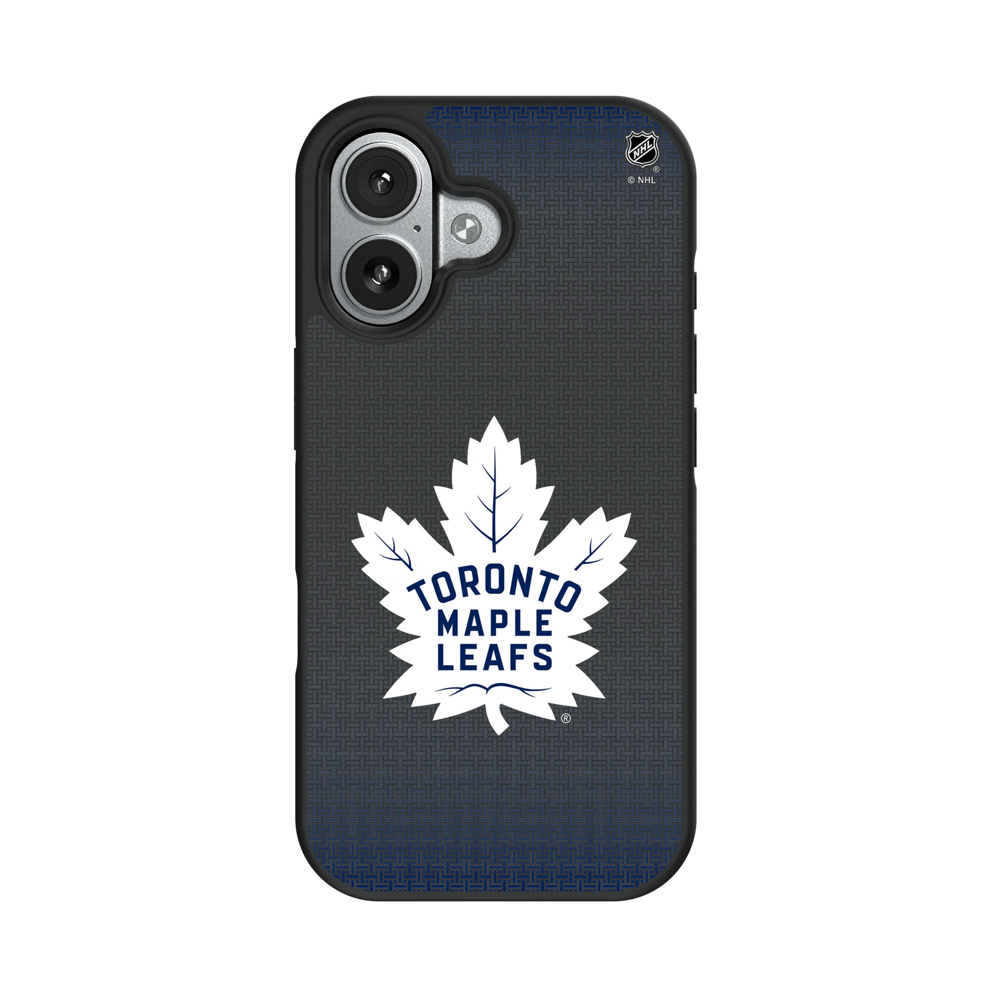 Toronto Maple Leafs Linen iPhone Bump Phone Case for Apple iPhone#Device_iPhone 17