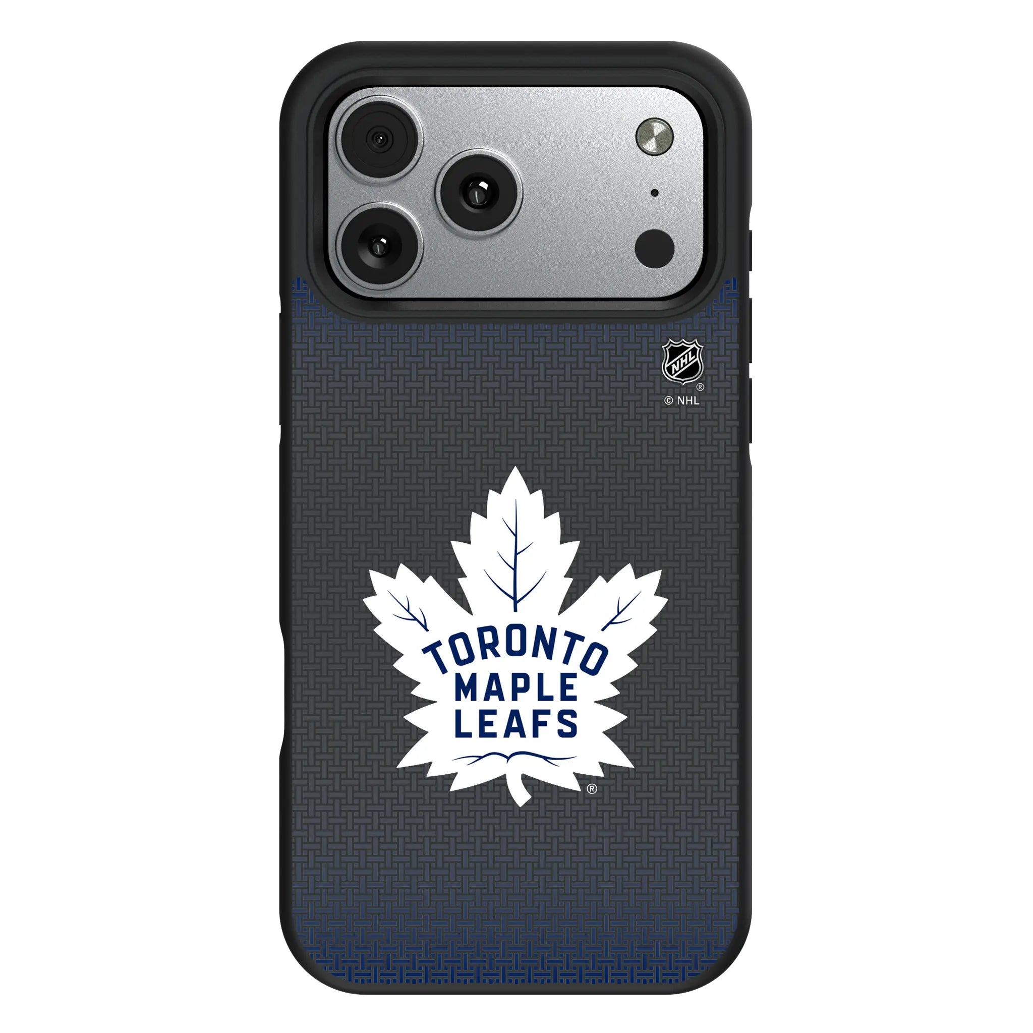 Toronto Maple Leafs Linen iPhone Bump Phone Case for Apple iPhone#Device_iPhone 17 Pro Max