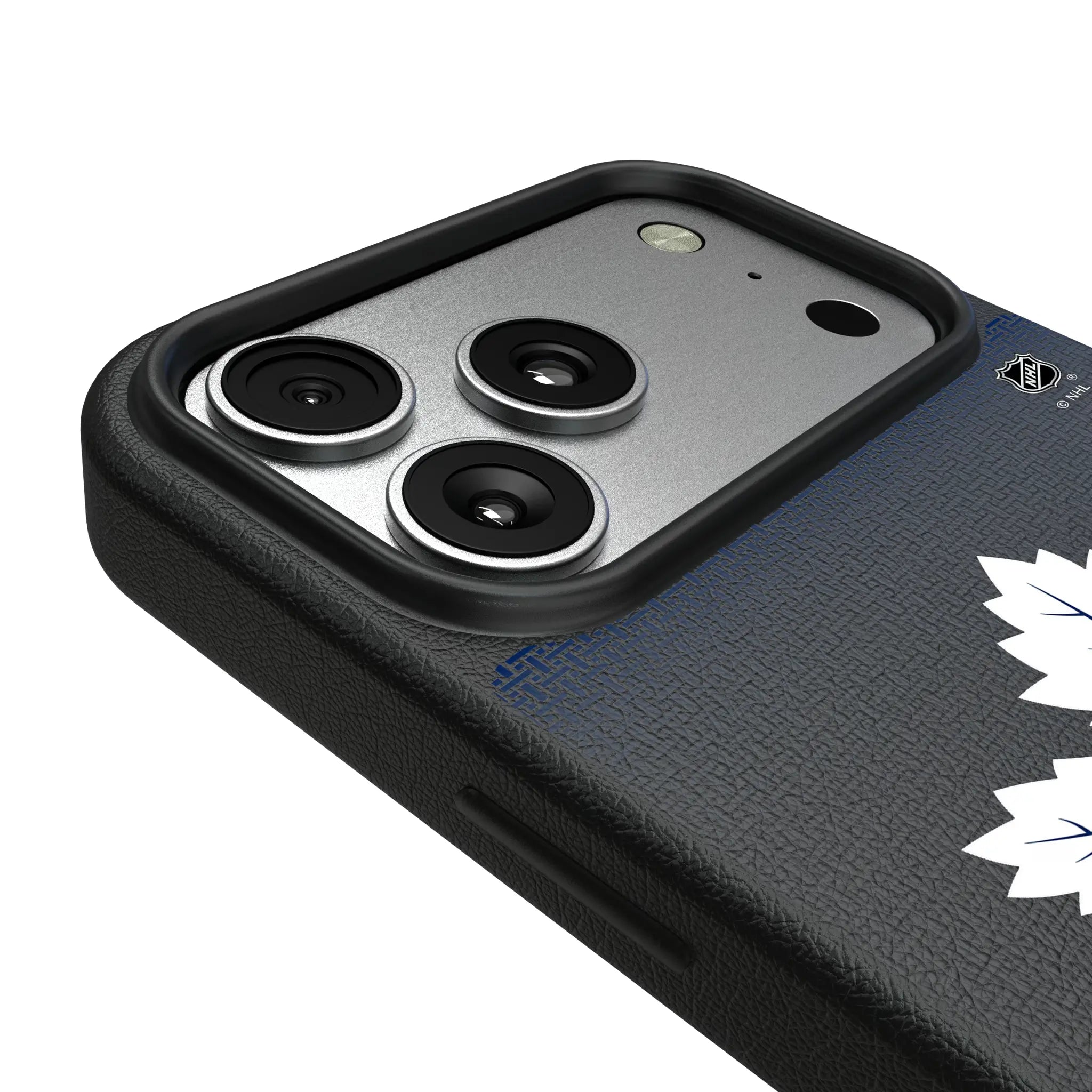Toronto Maple Leafs Linen iPhone MagSafe Compatible Phone Case for Apple iPhone - Detail#Device_iPhone 17 Pro Max