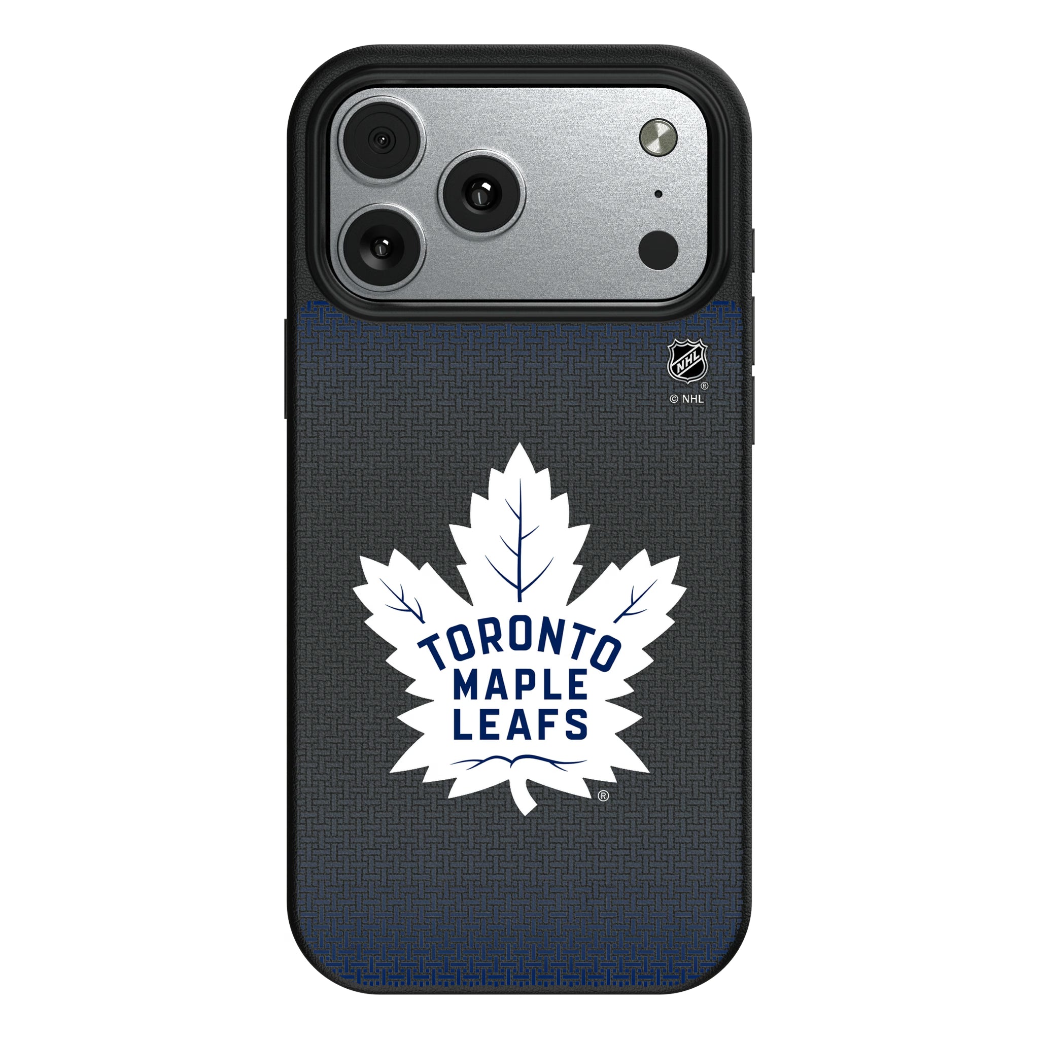 Toronto Maple Leafs Linen iPhone MagSafe Compatible Phone Case for Apple iPhone#Device_iPhone 17 Pro Max