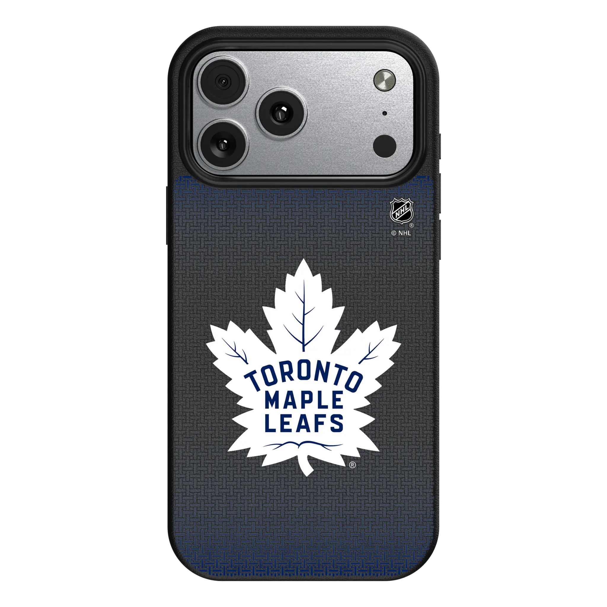 Toronto Maple Leafs Linen iPhone MagSafe Compatible Phone Case for Apple iPhone#Device_iPhone 17 Pro Max