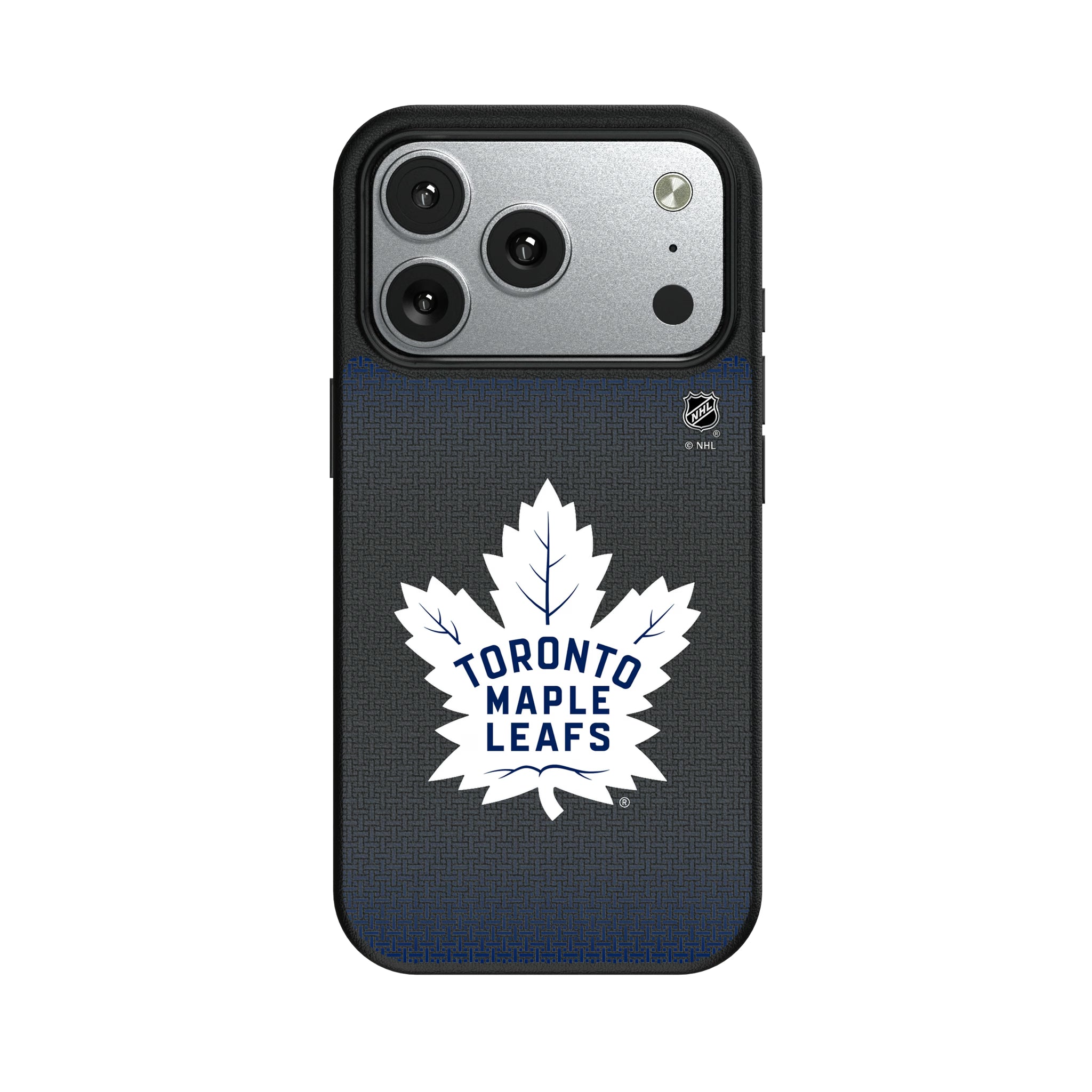 Toronto Maple Leafs Linen iPhone MagSafe Compatible Phone Case for Apple iPhone#Device_iPhone 17 Pro