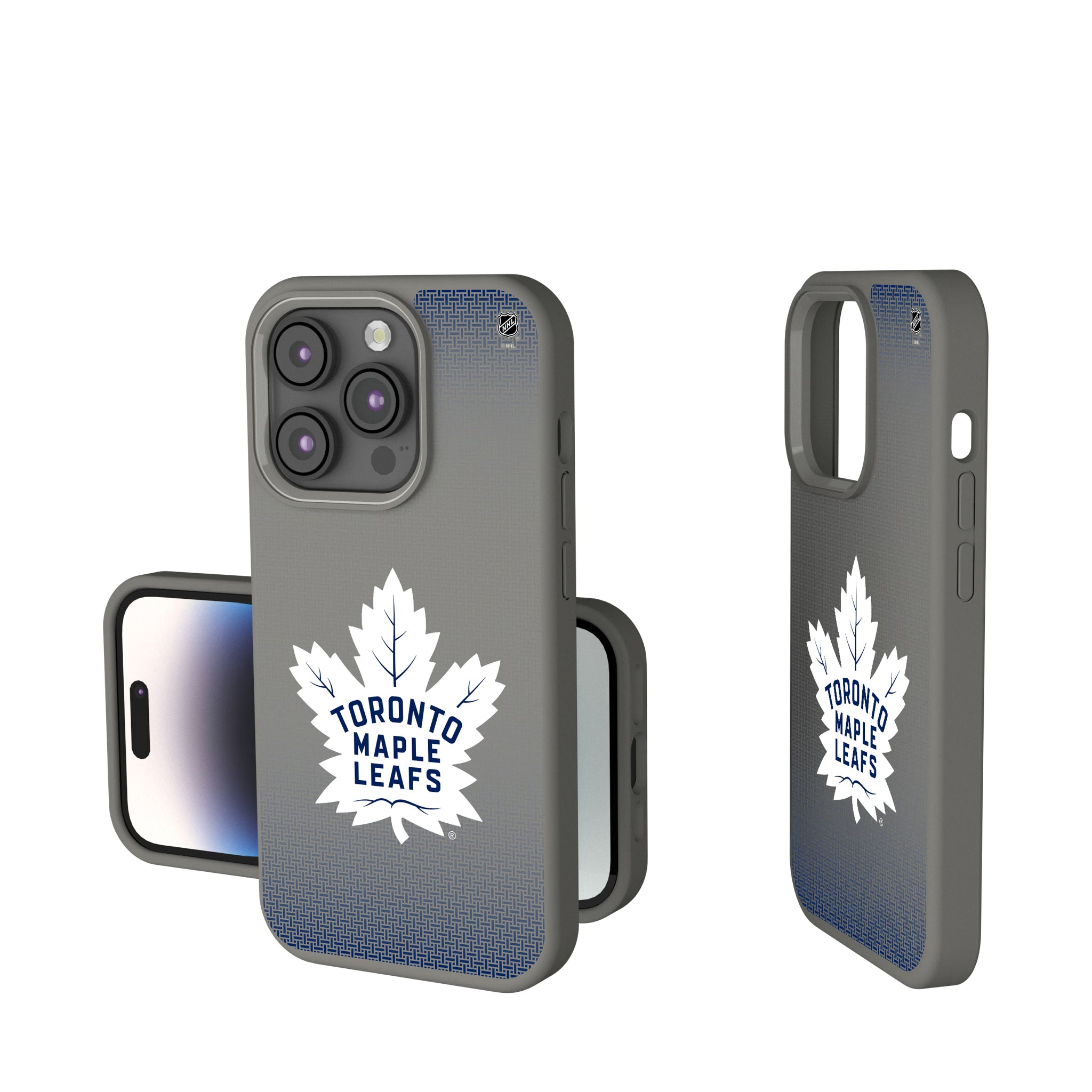 Toronto Maple Leafs Linen iPhone Soft Touch Phone Case for Apple iPhone