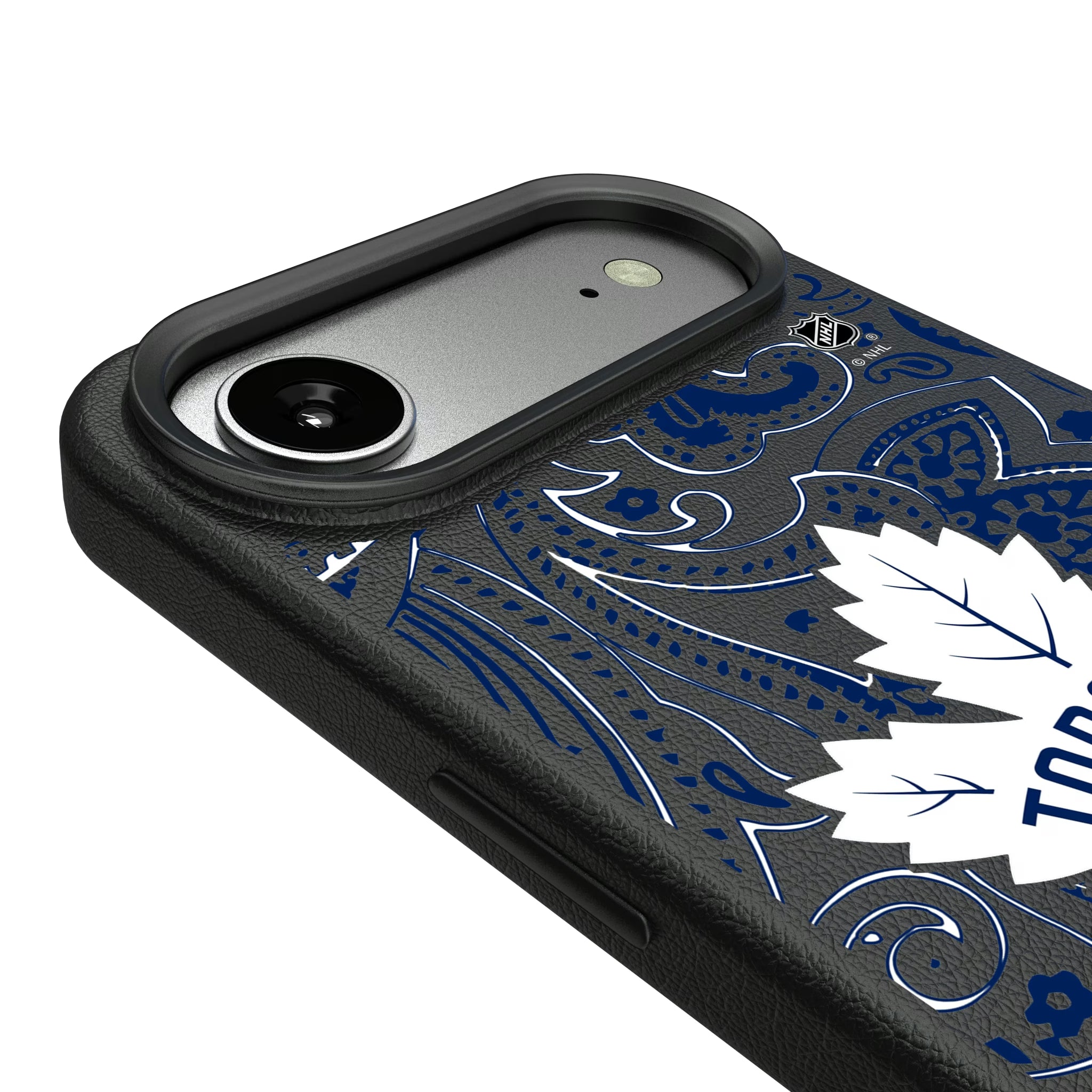 Toronto Maple Leafs Paisley iPhone MagSafe Compatible Phone Case for Apple iPhone - Detail#Device_iPhone Air