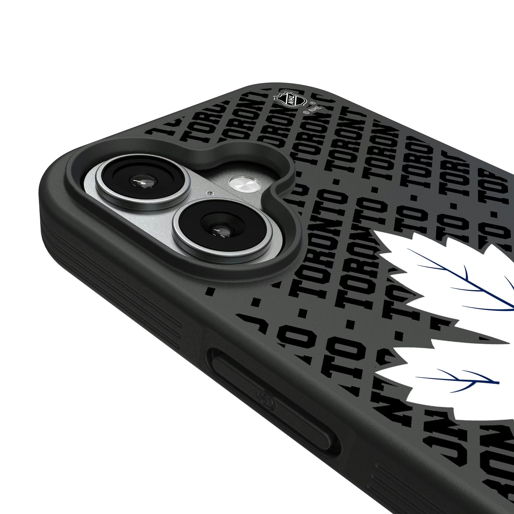 Toronto Maple Leafs Personalized EndZone Plus iPhone Bump Phone Case for Apple iPhone - Detail#Device_iPhone 17
