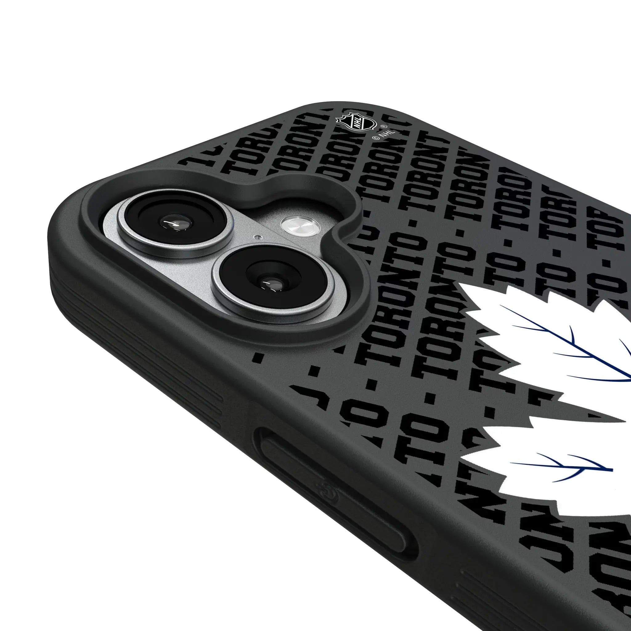 Toronto Maple Leafs Personalized EndZone Plus iPhone Bump Phone Case for Apple iPhone - Detail#Device_iPhone 17