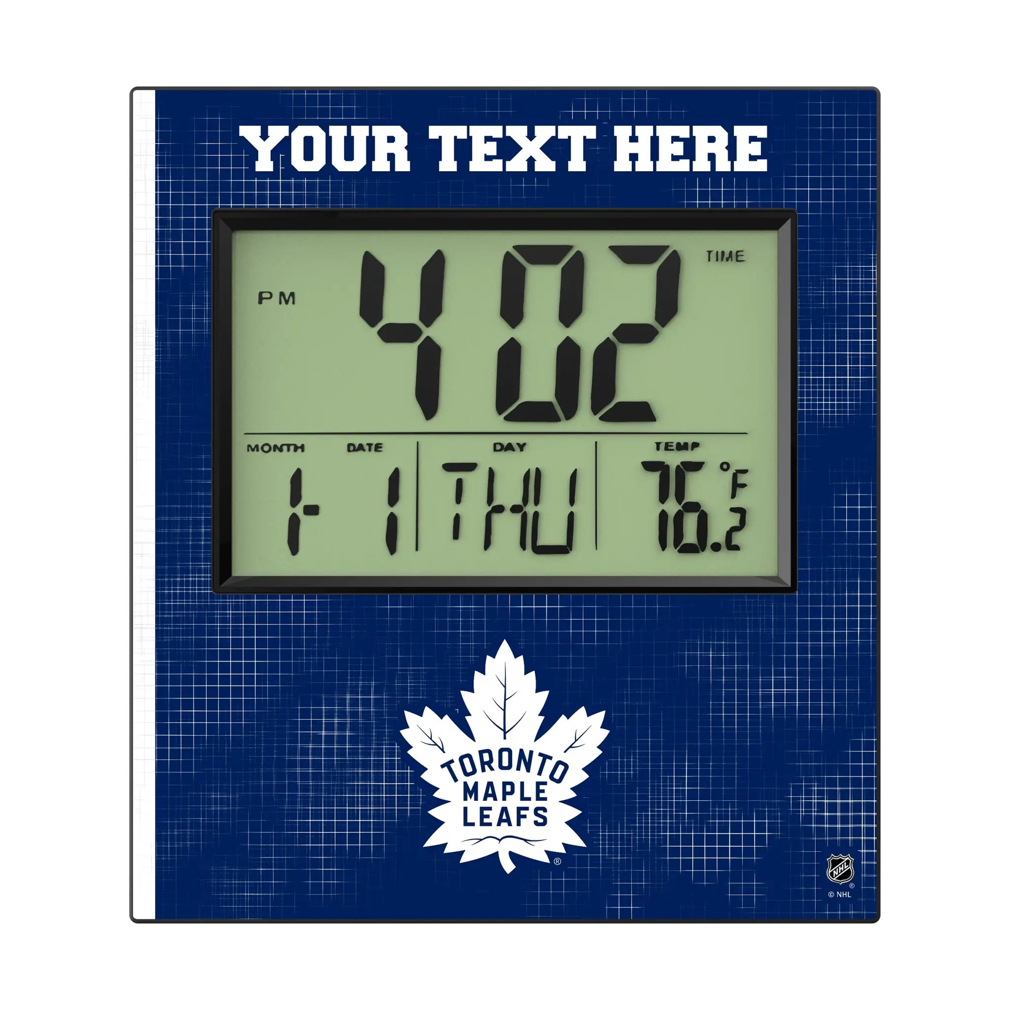 Toronto Maple Leafs Personalized Hatch Wall Clock