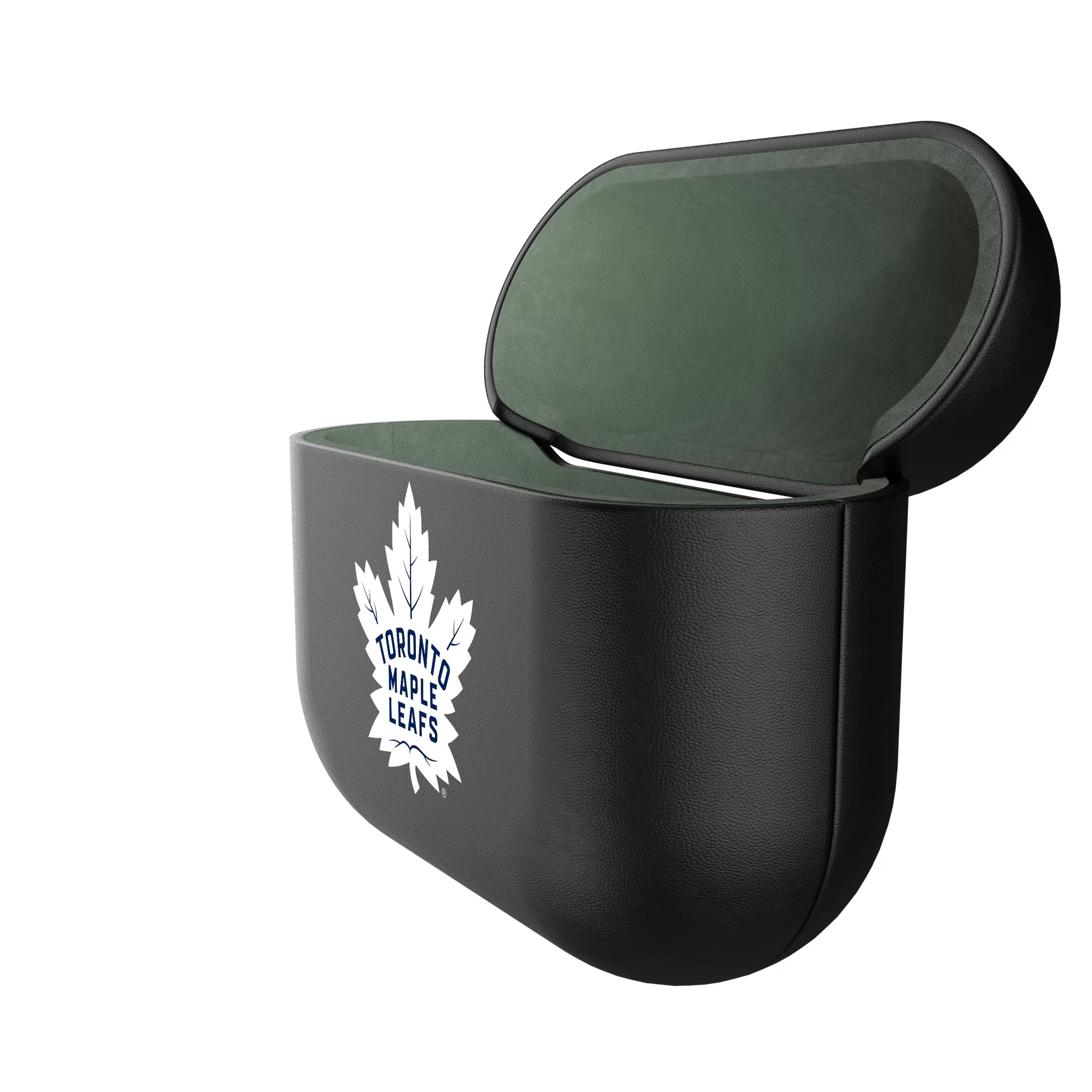 Toronto Maple Leafs Personalized Insignia AirPods AirPod Case Cover - Isometric View#Device_AirPods 3rd Gen