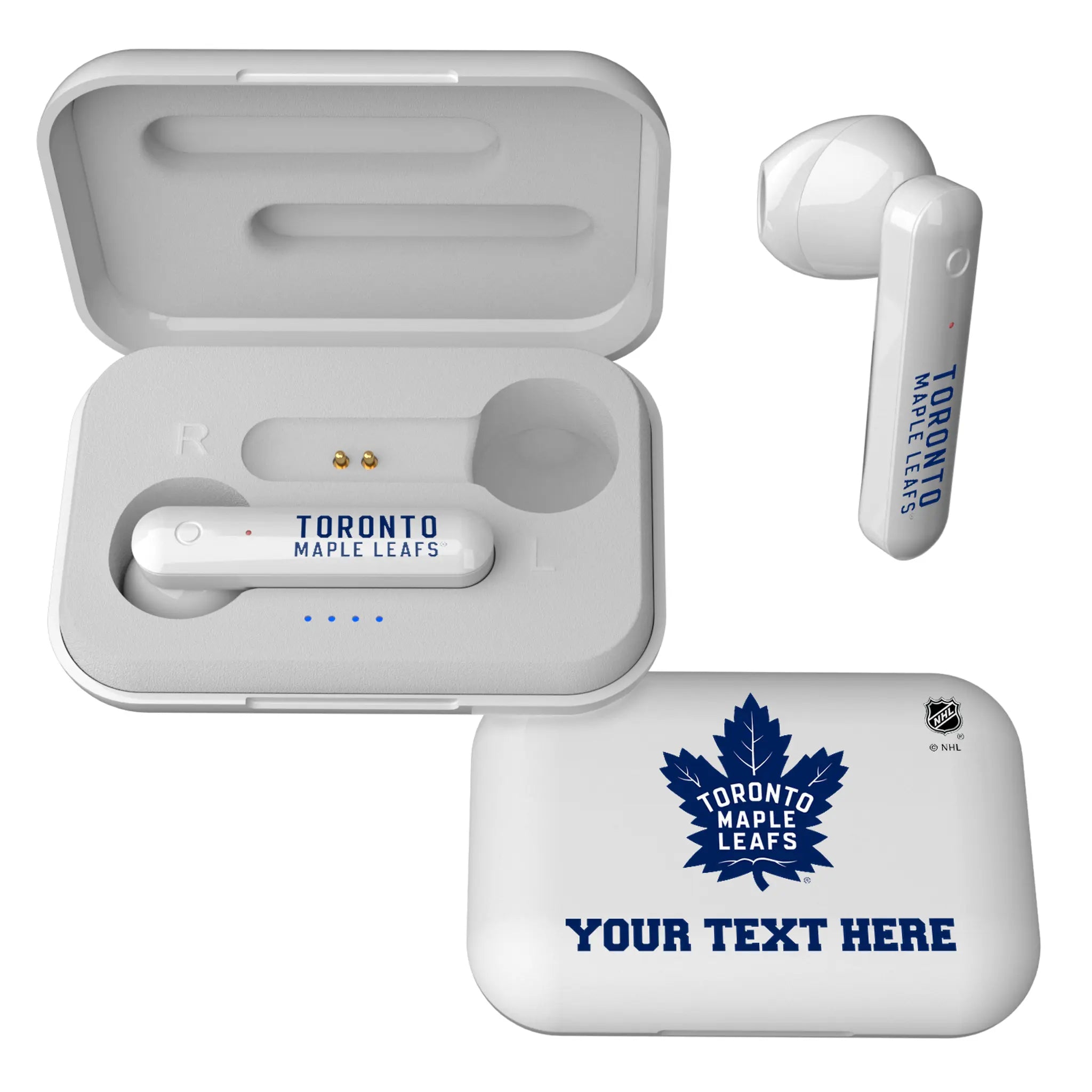 Toronto Maple Leafs Personalized Insignia Wireless TWS Earbuds