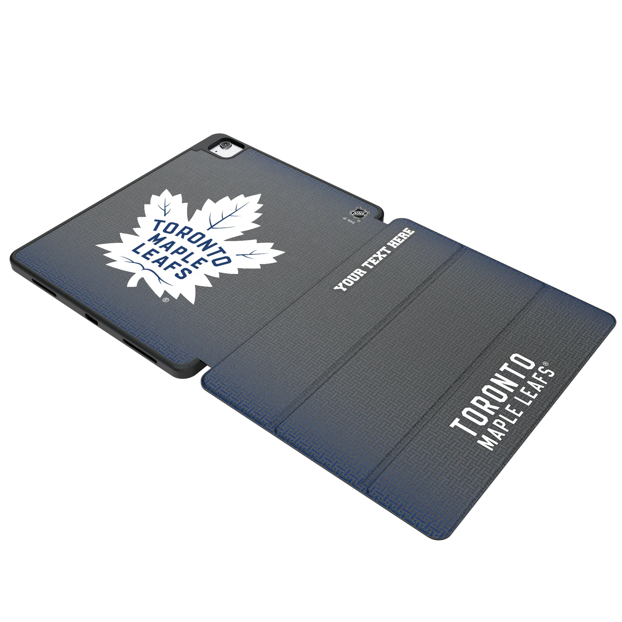 Toronto Maple Leafs Personalized Linen iPad Tablet Case for Apple iPad