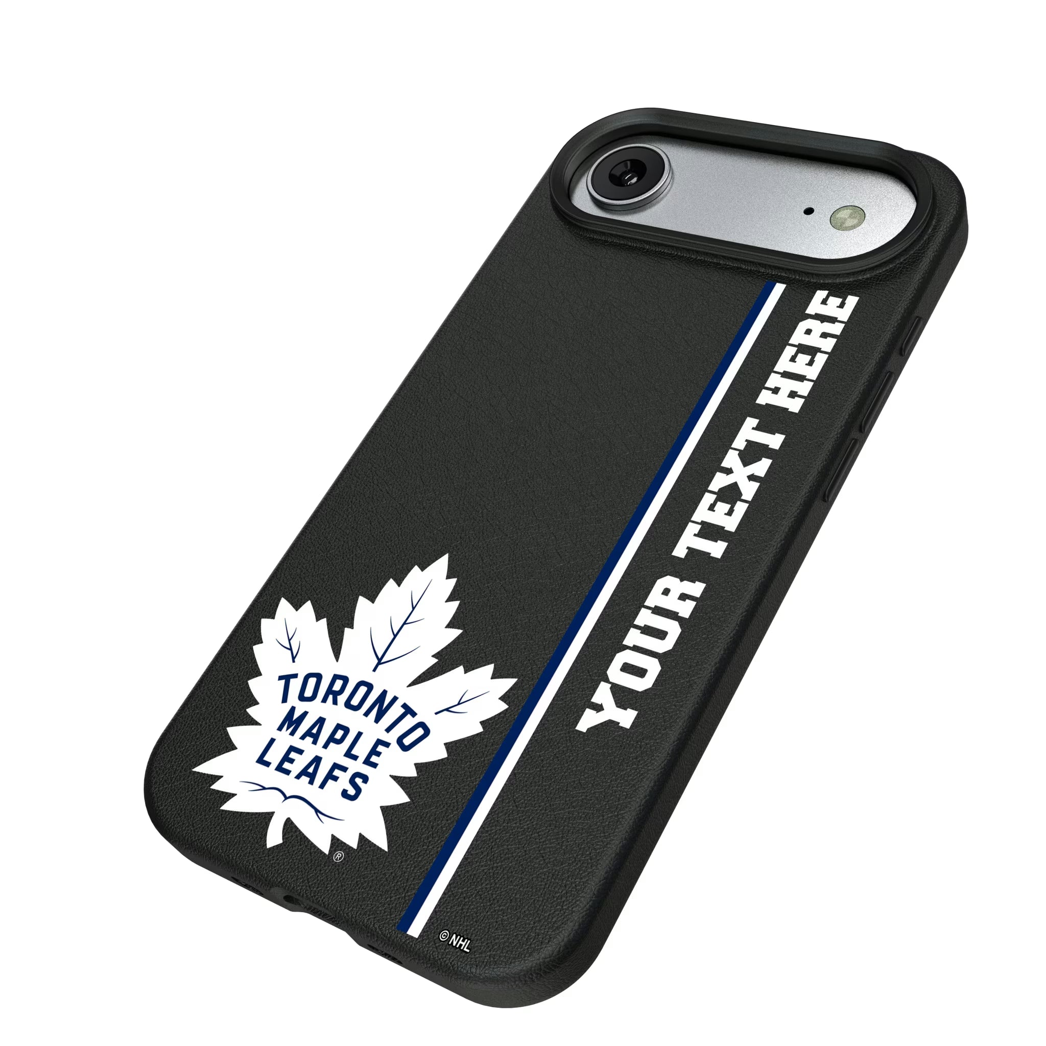 Toronto Maple Leafs Personalized Sidebard iPhone MagSafe Compatible Phone Case for Apple iPhone - Isometric View#Device_iPhone Air