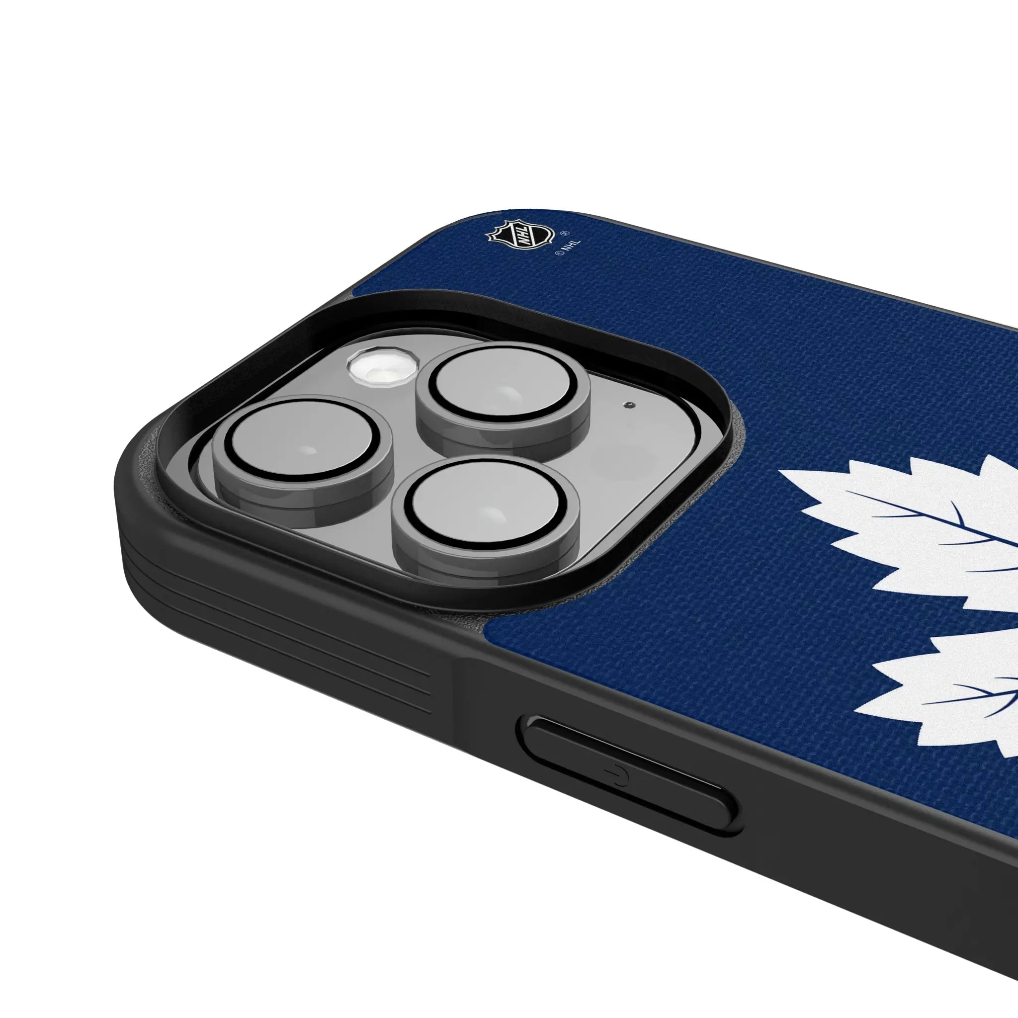 Toronto Maple Leafs Personalized Stripe iPhone Bump Phone Case for Apple iPhone - Detail
