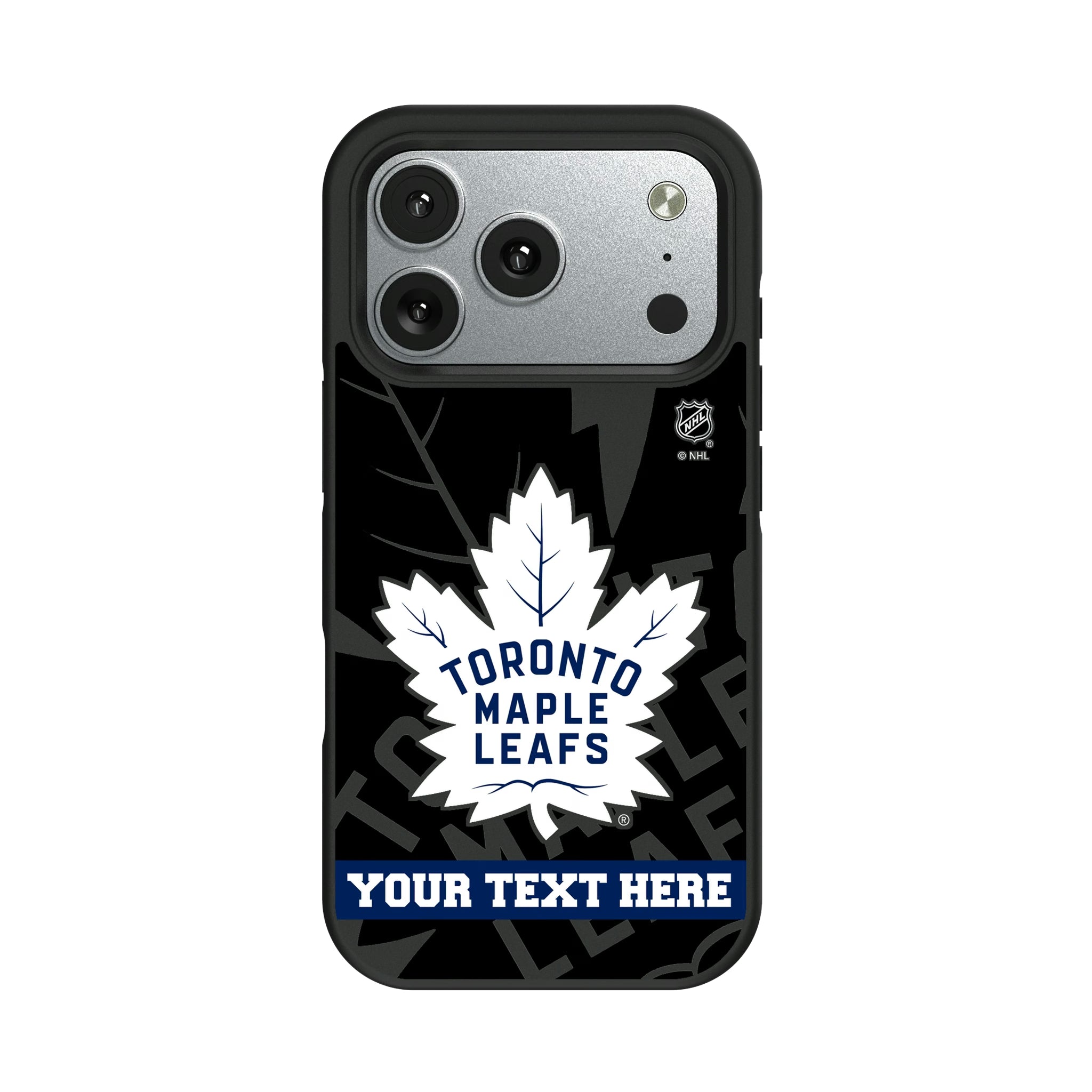 Toronto Maple Leafs Personalized Tilt iPhone Bump Phone Case for Apple iPhone#Device_iPhone 17 Pro