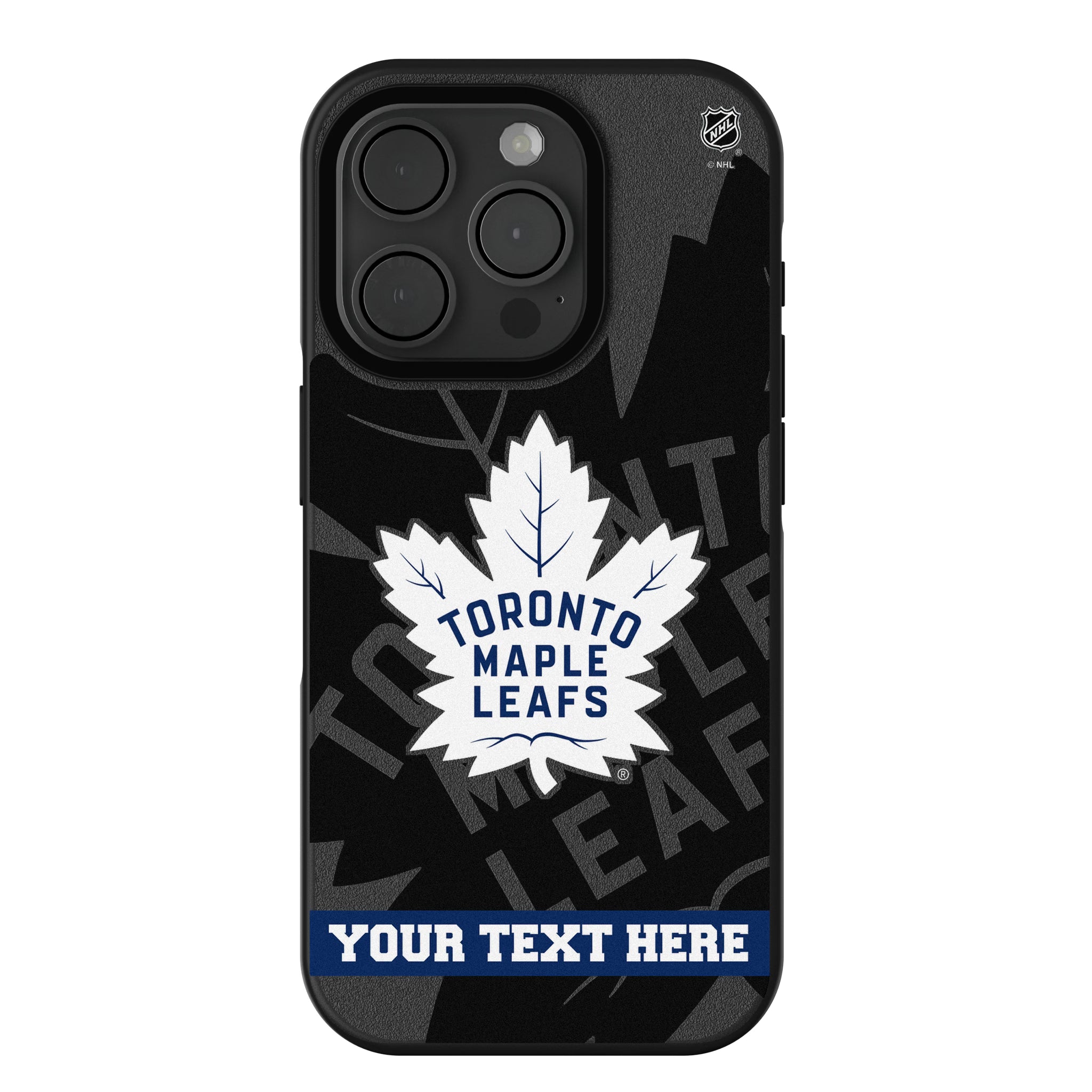 Toronto Maple Leafs Personalized Tilt iPhone Bump Phone Case for Apple iPhone