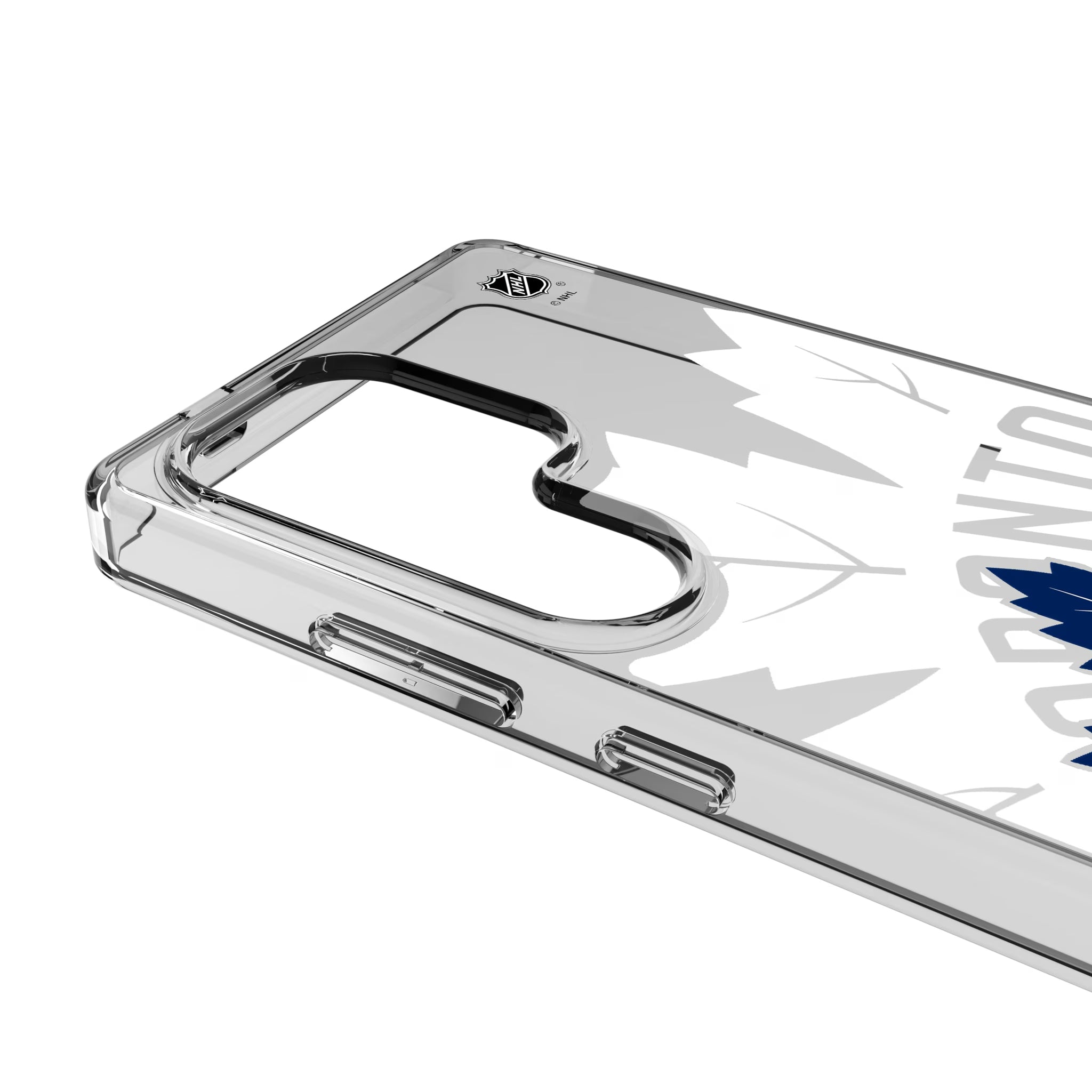 Toronto Maple Leafs Personalized Tilt Galaxy Clear Phone Case for Samsung Galaxy - Detail