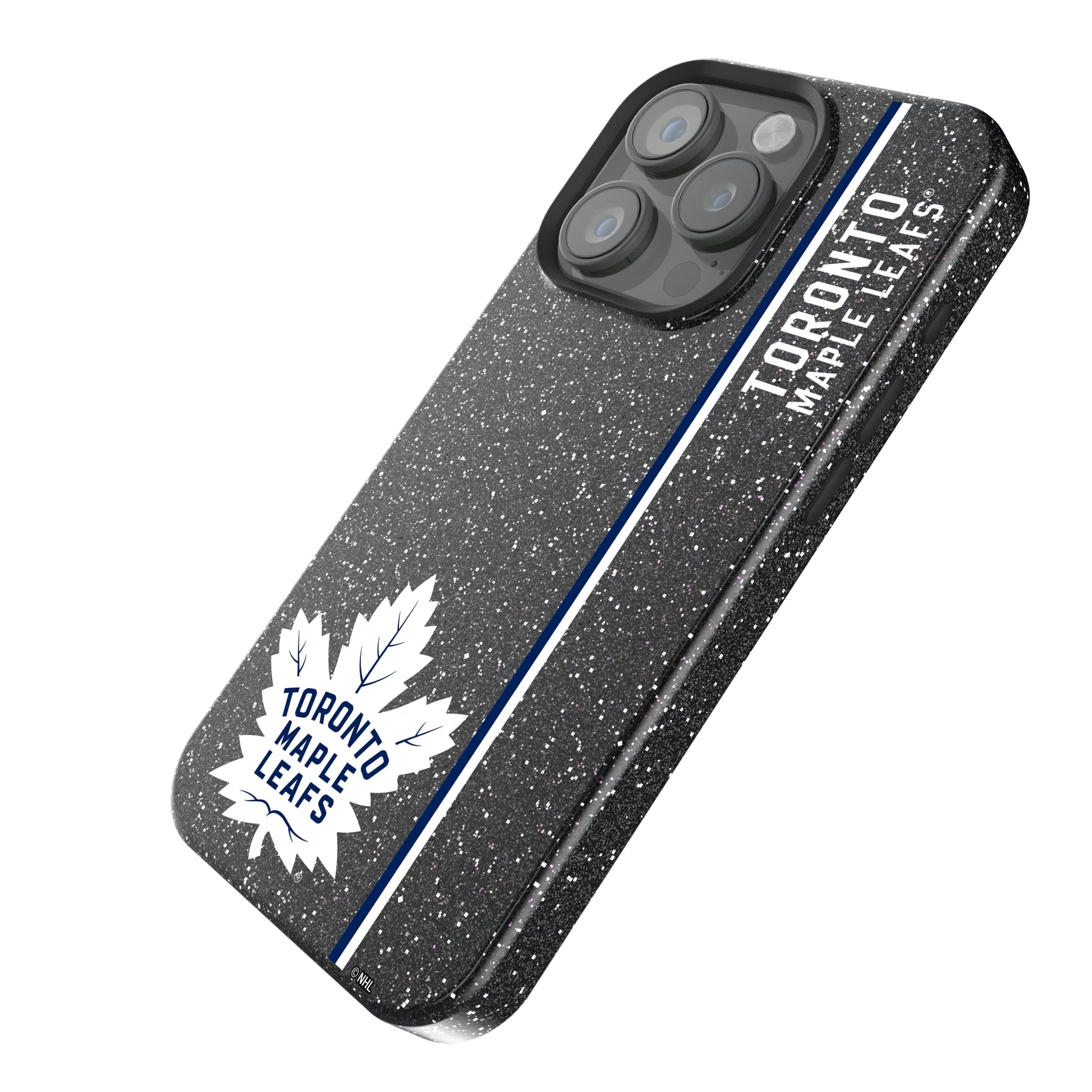 Toronto Maple Leafs Sidebar iPhone Bling Phone Case for Apple iPhone - Isometric View