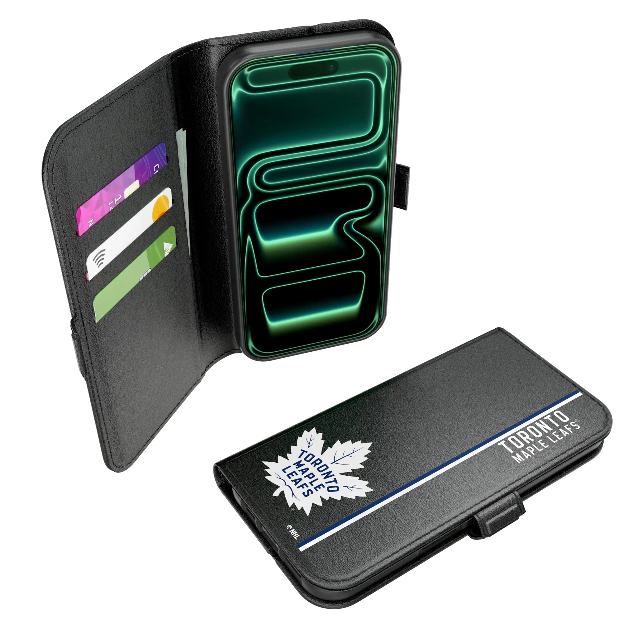 Toronto Maple Leafs Sidebar iPhone Folio Phone Case for Apple iPhone#Device_iPhone 17