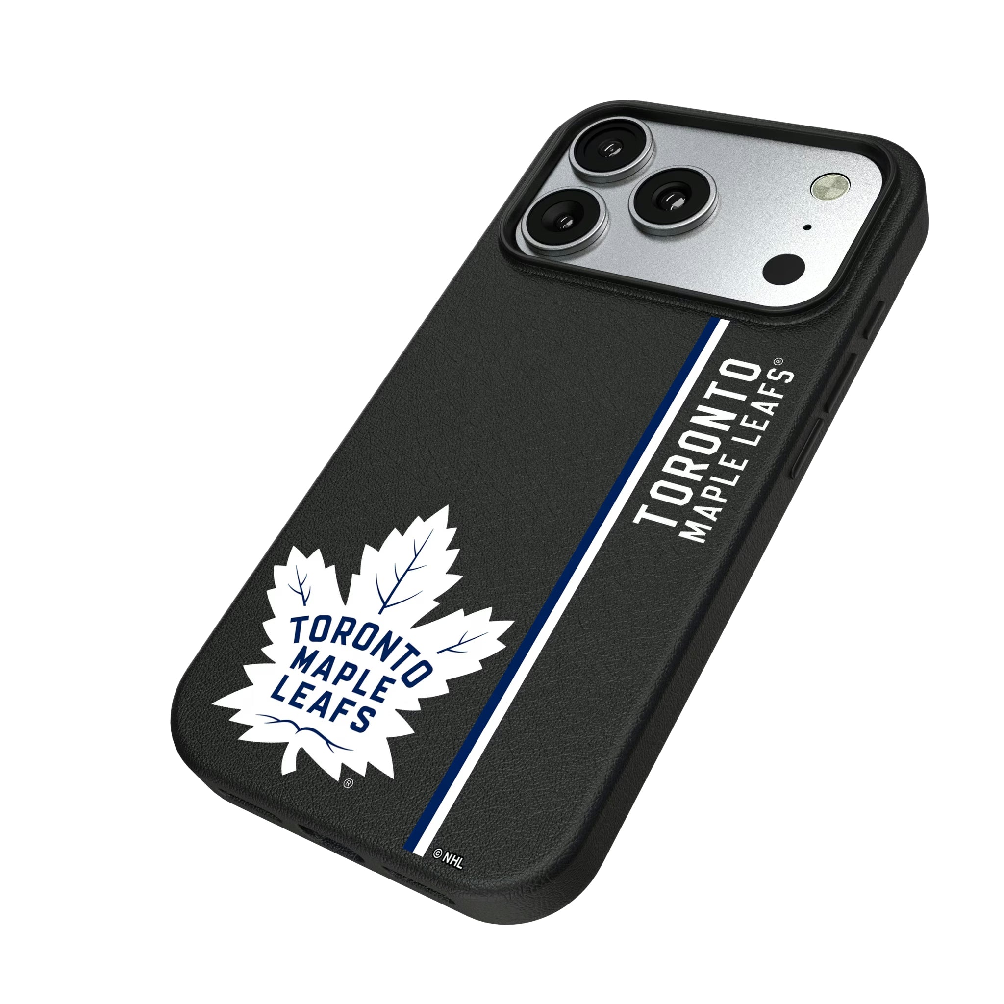Toronto Maple Leafs Sidebar iPhone MagSafe Compatible Phone Case for Apple iPhone - Isometric View#Device_iPhone 17 Pro