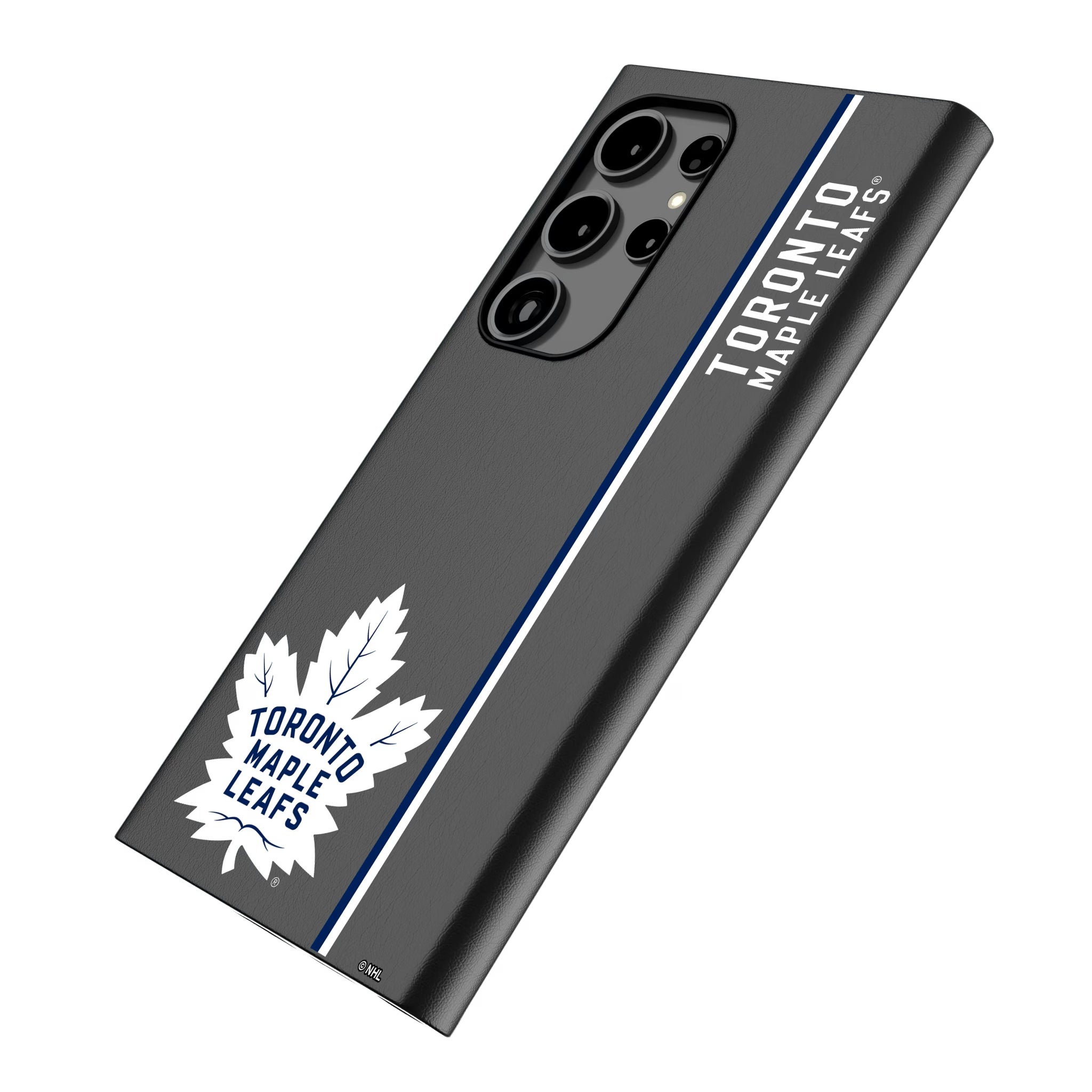 Toronto Maple Leafs Sidebar Galaxy MagSafe Compatible Phone Case for Samsung Galaxy - Isometric View