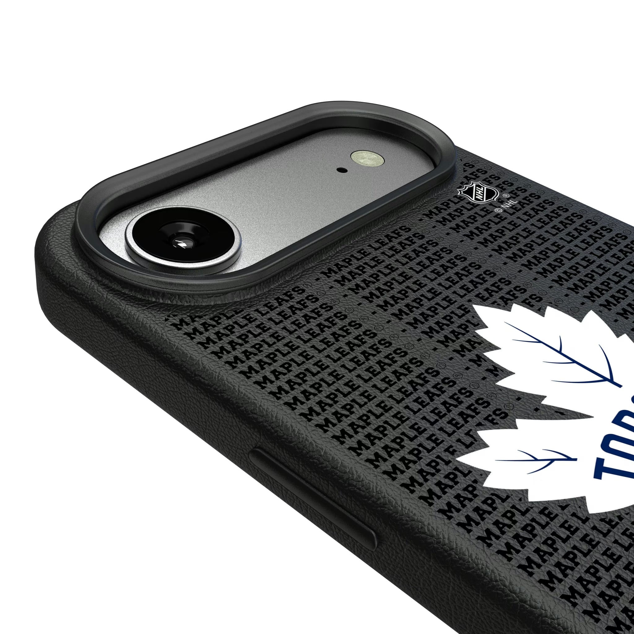 Toronto Maple Leafs Text Backdrop iPhone MagSafe Compatible Phone Case for Apple iPhone - Detail#Device_iPhone Air
