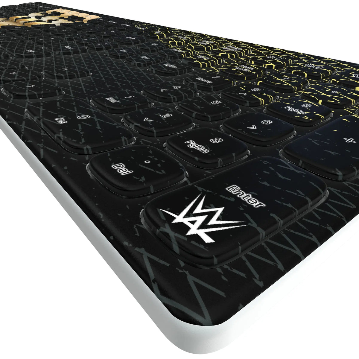 Trick Williams Steel KKB605 Curved Wireless Keyboard - Detail