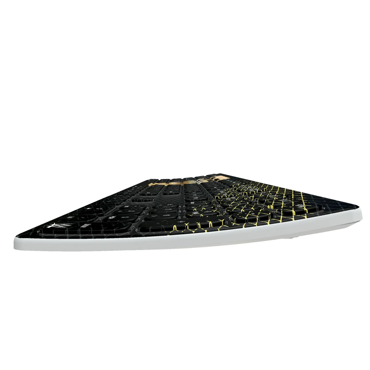 Trick Williams Steel KKB605 Curved Wireless Keyboard