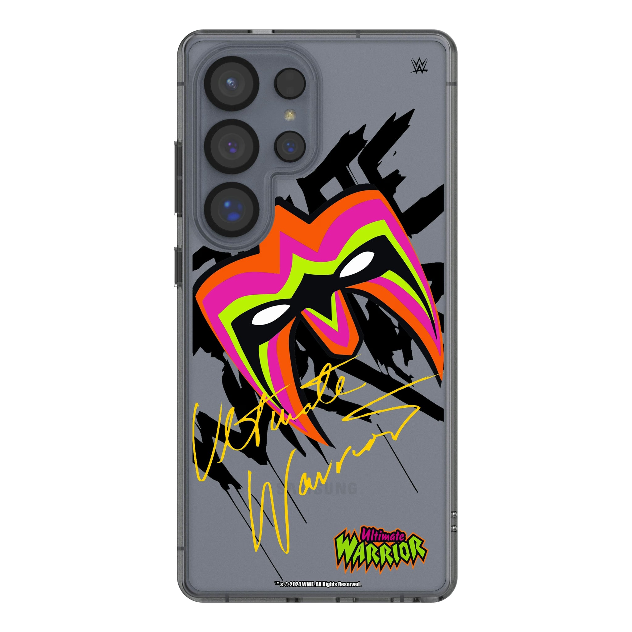 Ultimate Warrior Impact Galaxy Clear Phone Case for Samsung Galaxy