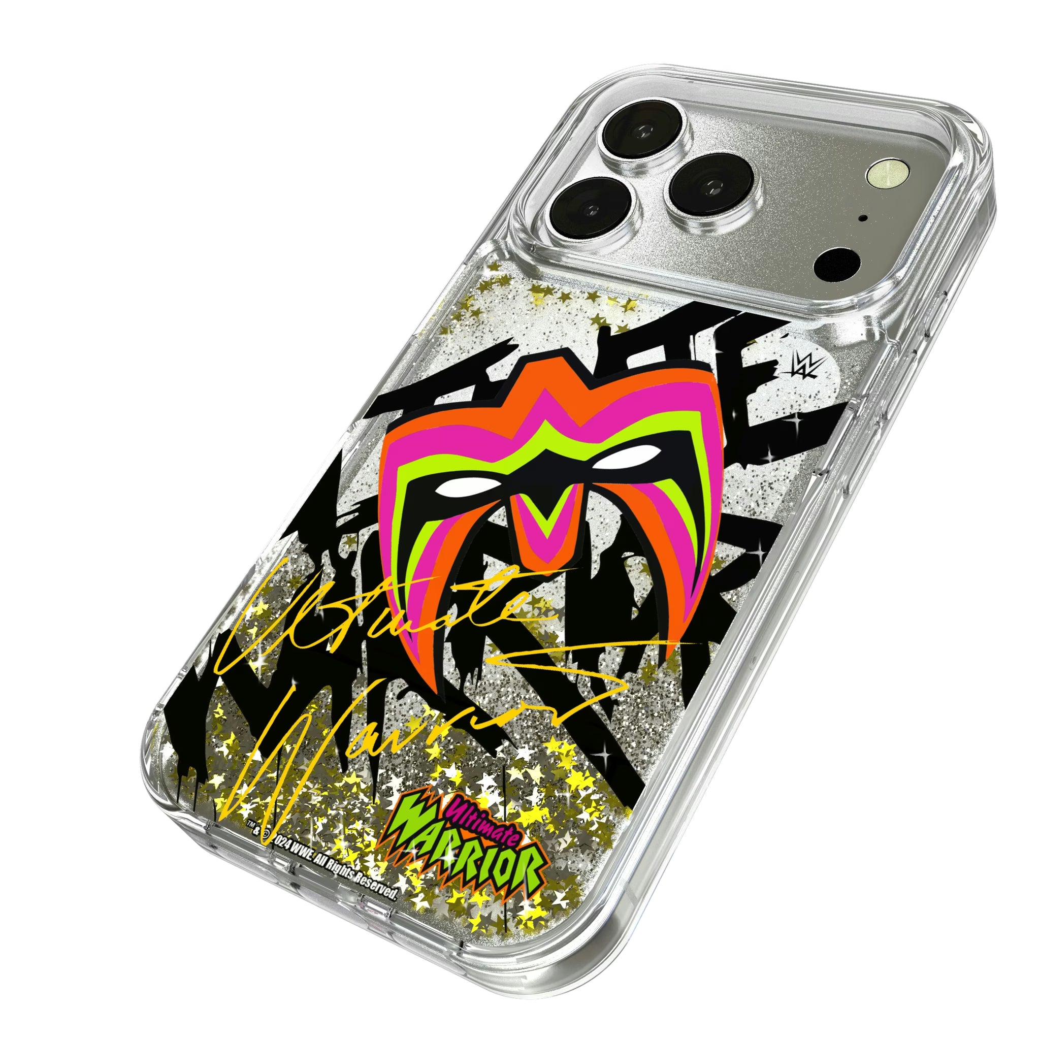 Ultimate Warrior Impact iPhone Glitter Phone Case for Apple iPhone - Isometric View