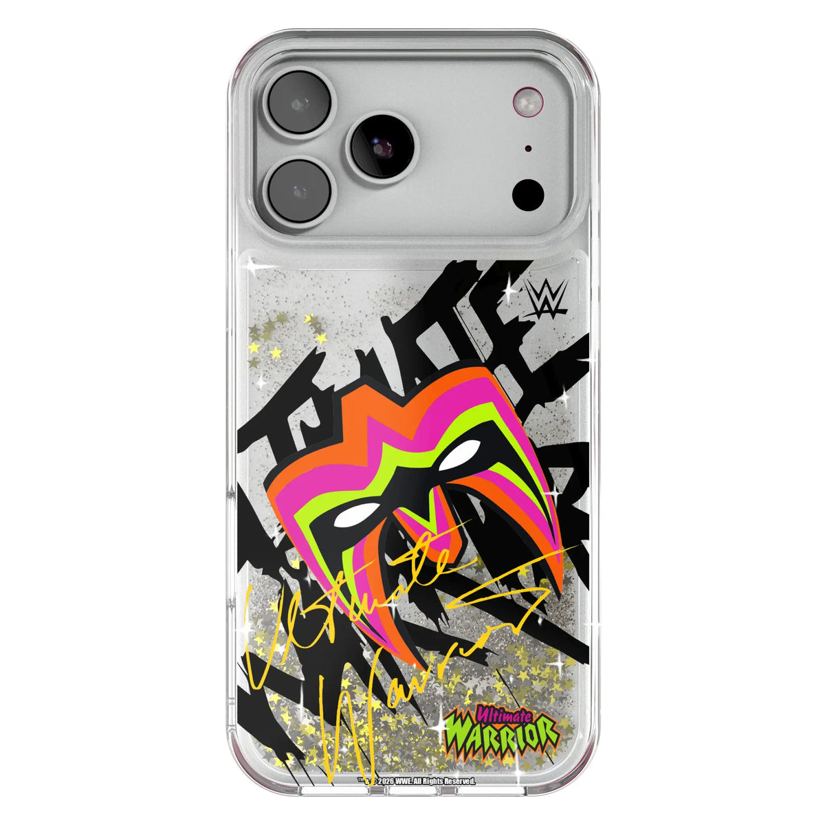 Ultimate Warrior Impact Glitter Phone Case for Apple iPhone