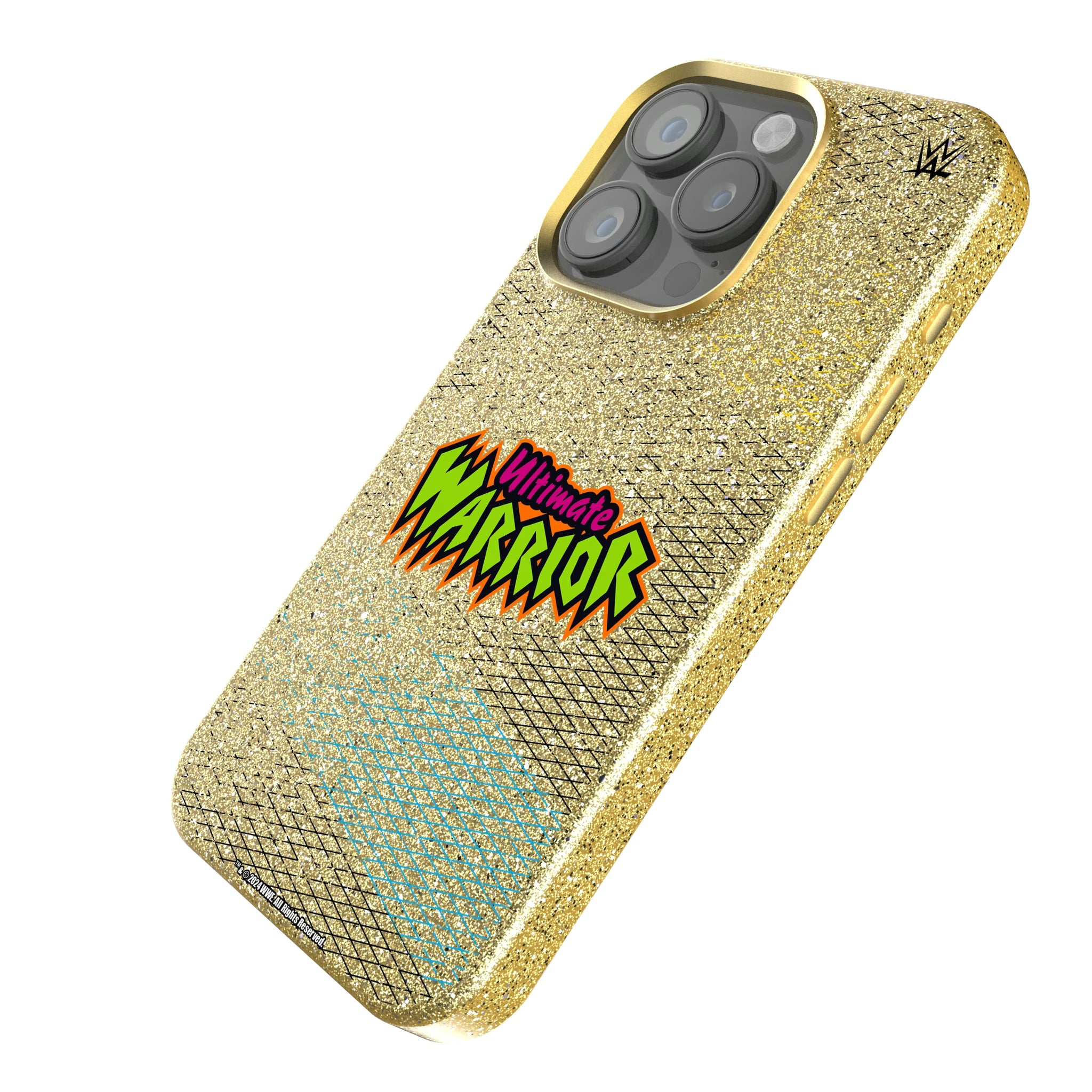 Ultimate Warrior Steel iPhone Bling Phone Case for Apple iPhone - Isometric View