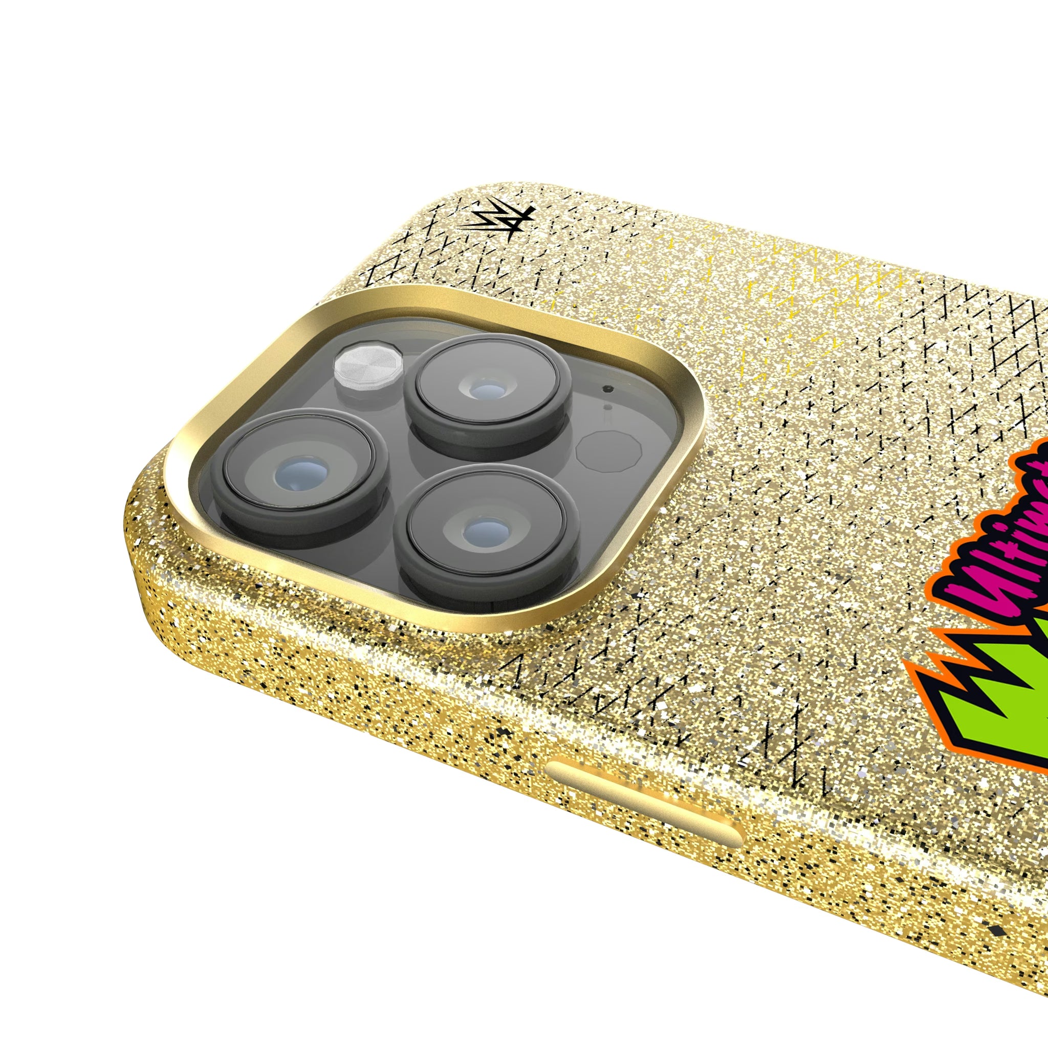 Ultimate Warrior Steel iPhone Bling Phone Case for Apple iPhone - Detail