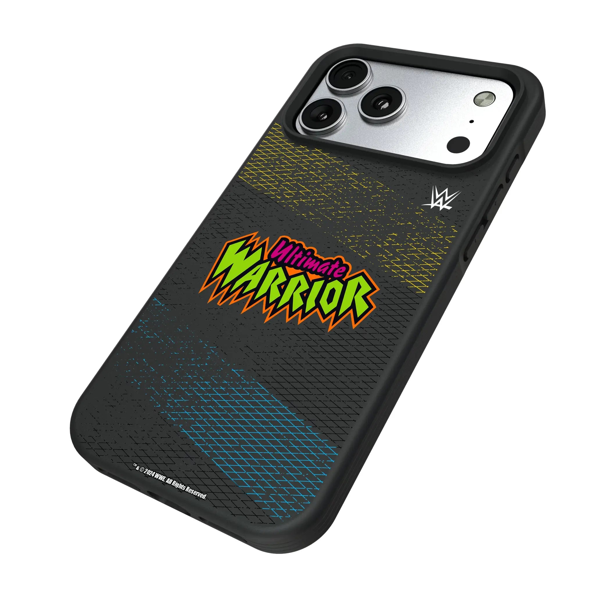 Ultimate Warrior Steel iPhone Bump Phone Case for Apple iPhone - Isometric View#Device_iPhone 17 Pro Max