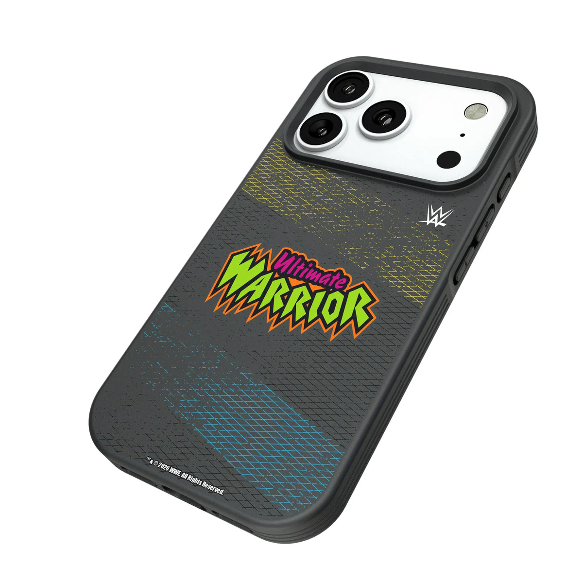 Ultimate Warrior Steel iPhone Bump Phone Case for Apple iPhone - Isometric View#Device_iPhone 18 Pro