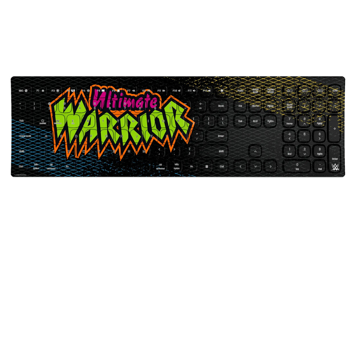 Ultimate Warrior Steel KKB605 Curved Wireless Keyboard
