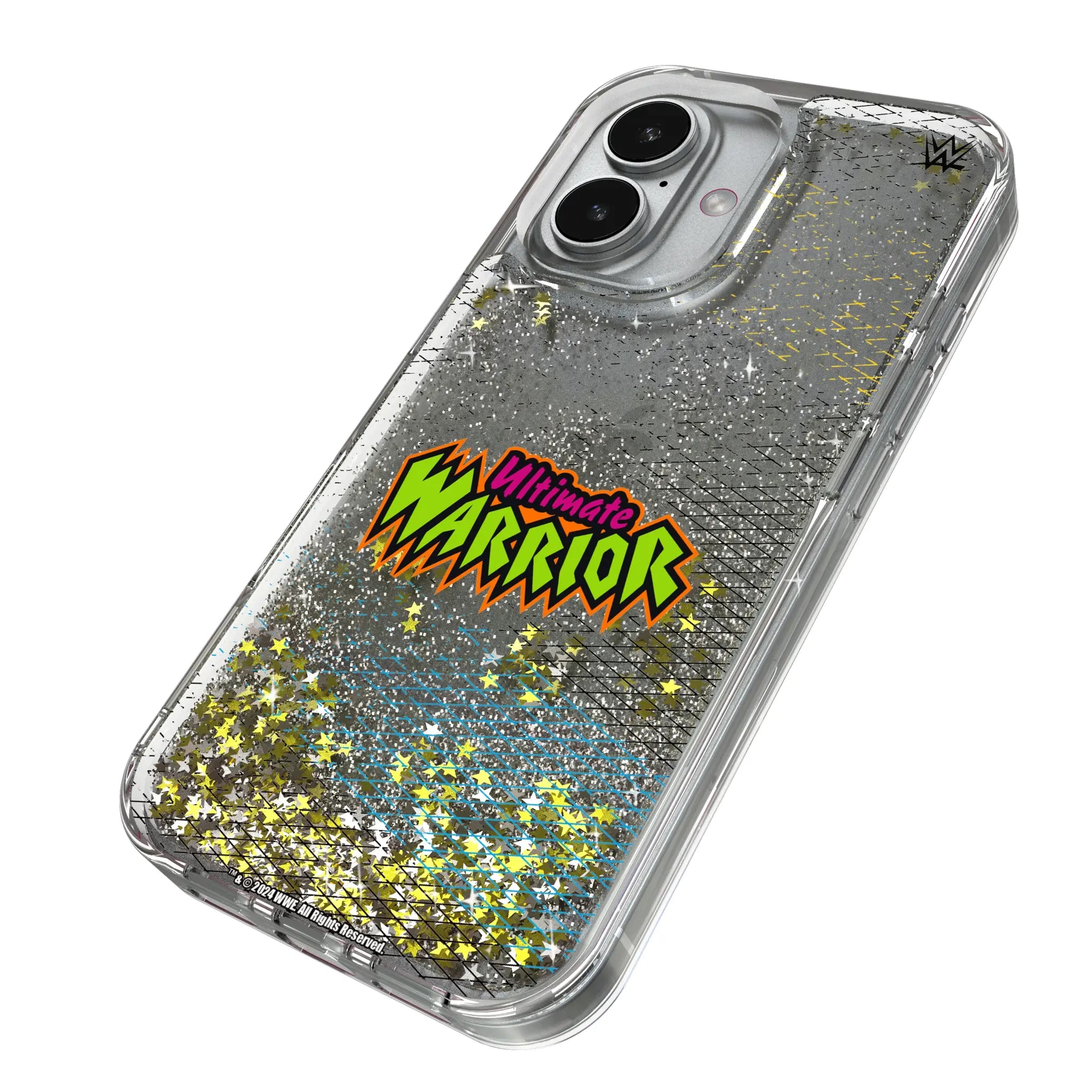 Ultimate Warrior Steel iPhone Glitter Phone Case for Apple iPhone - Isometric View