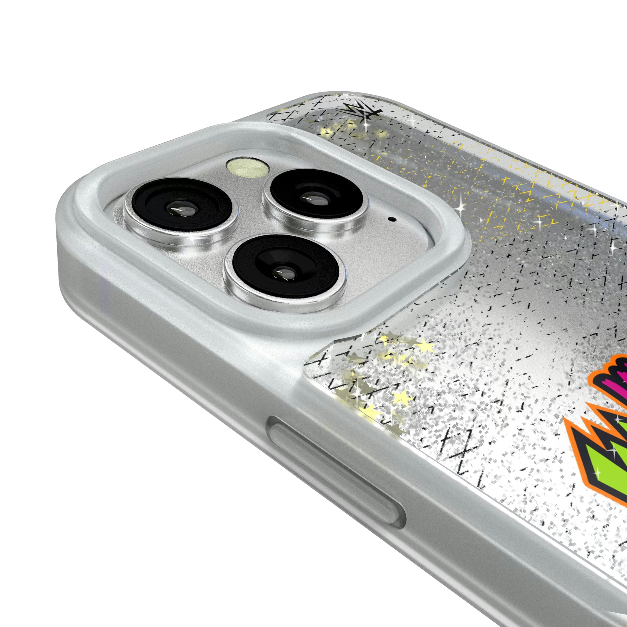 Ultimate Warrior Steel iPhone Glitter Phone Case for Apple iPhone - Detail#Device_iPhone 16 Pro