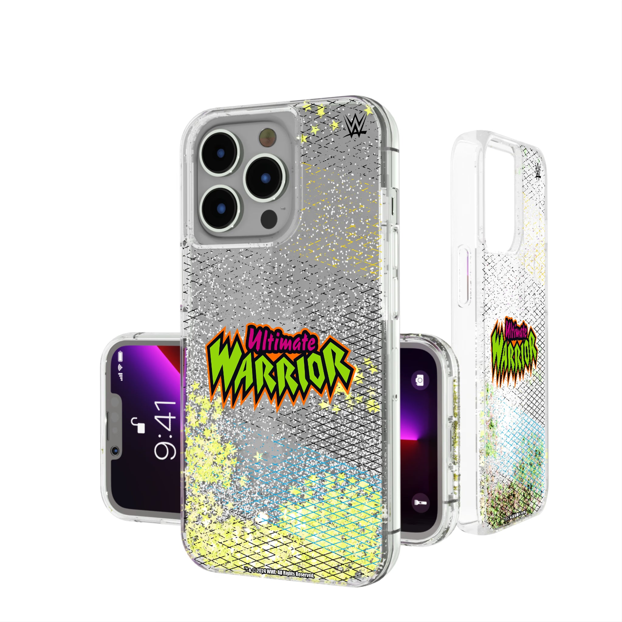 Ultimate Warrior Steel iPhone Glitter Phone Case for Apple iPhone