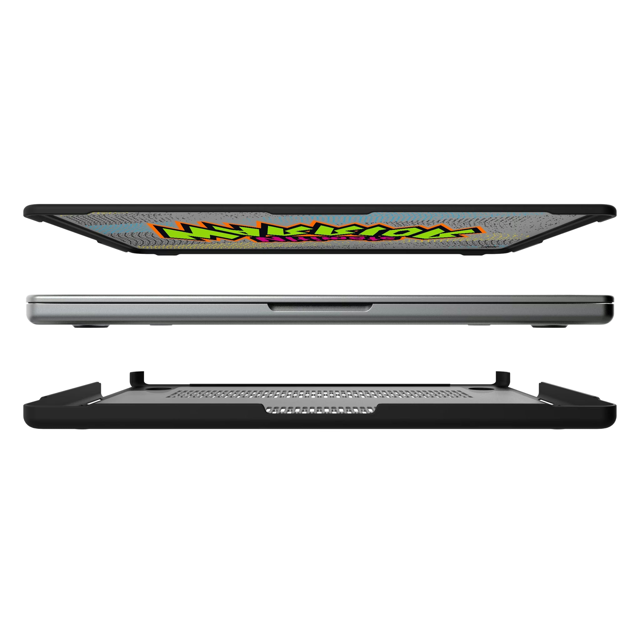 Ultimate Warrior Steel MacBook Laptop Case for Apple MacBook#Device_MacBook Pro (14-inch, 2021) / MacBook Pro (14-inch, 2023) / MacBook Pro (14-inch, 2024)