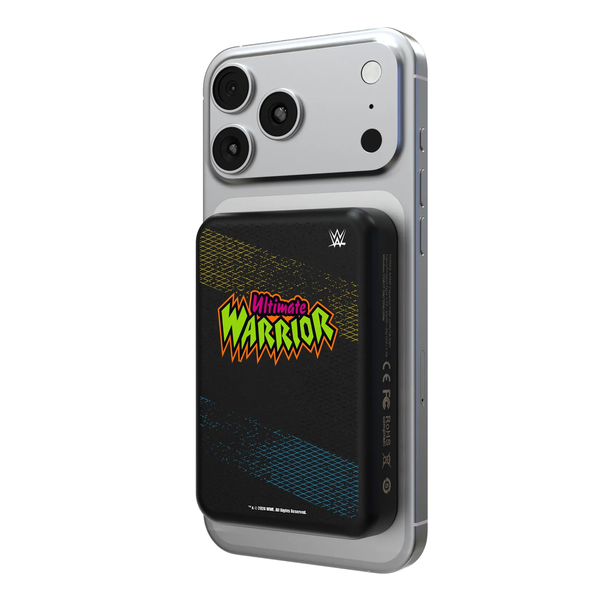 Ultimate Warrior Steel Wireless Mag Power Bank
