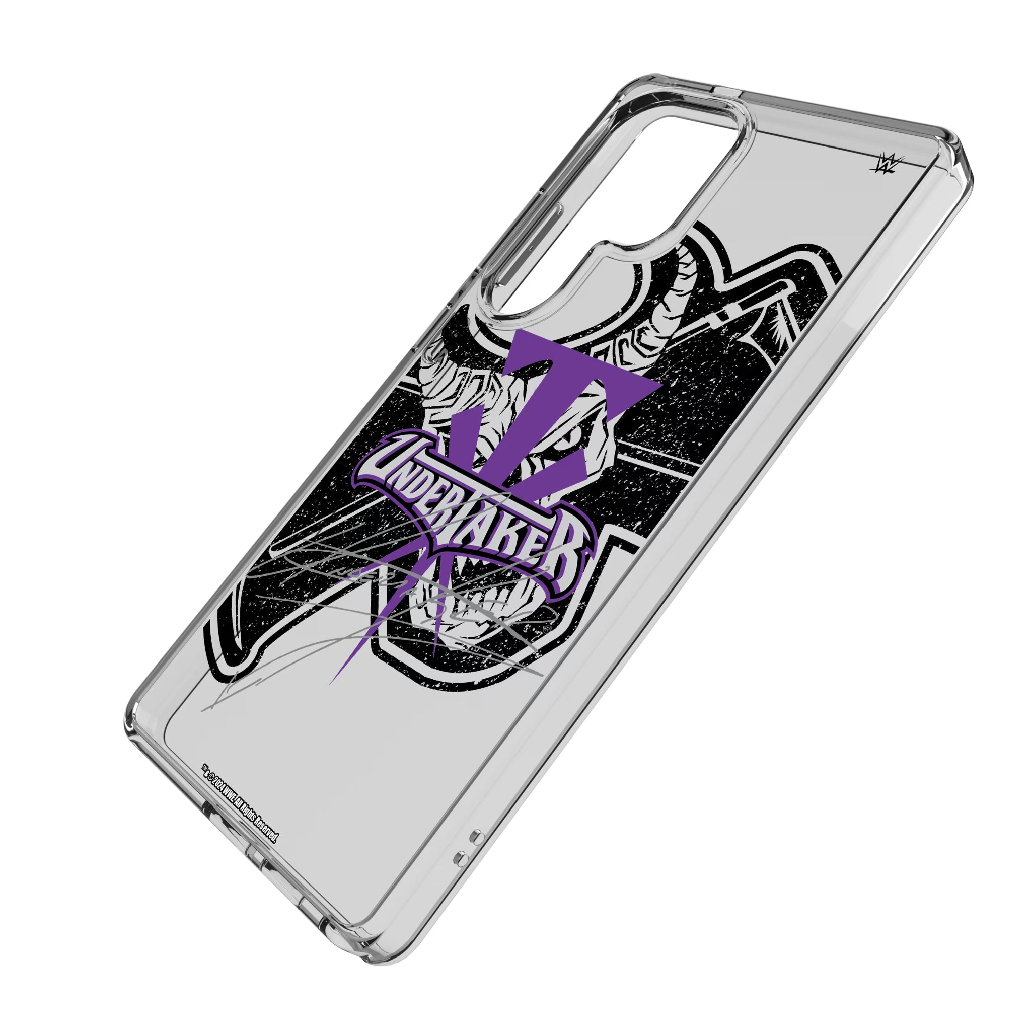 Undertaker Impact Galaxy Clear Phone Case for Samsung Galaxy - Isometric View
