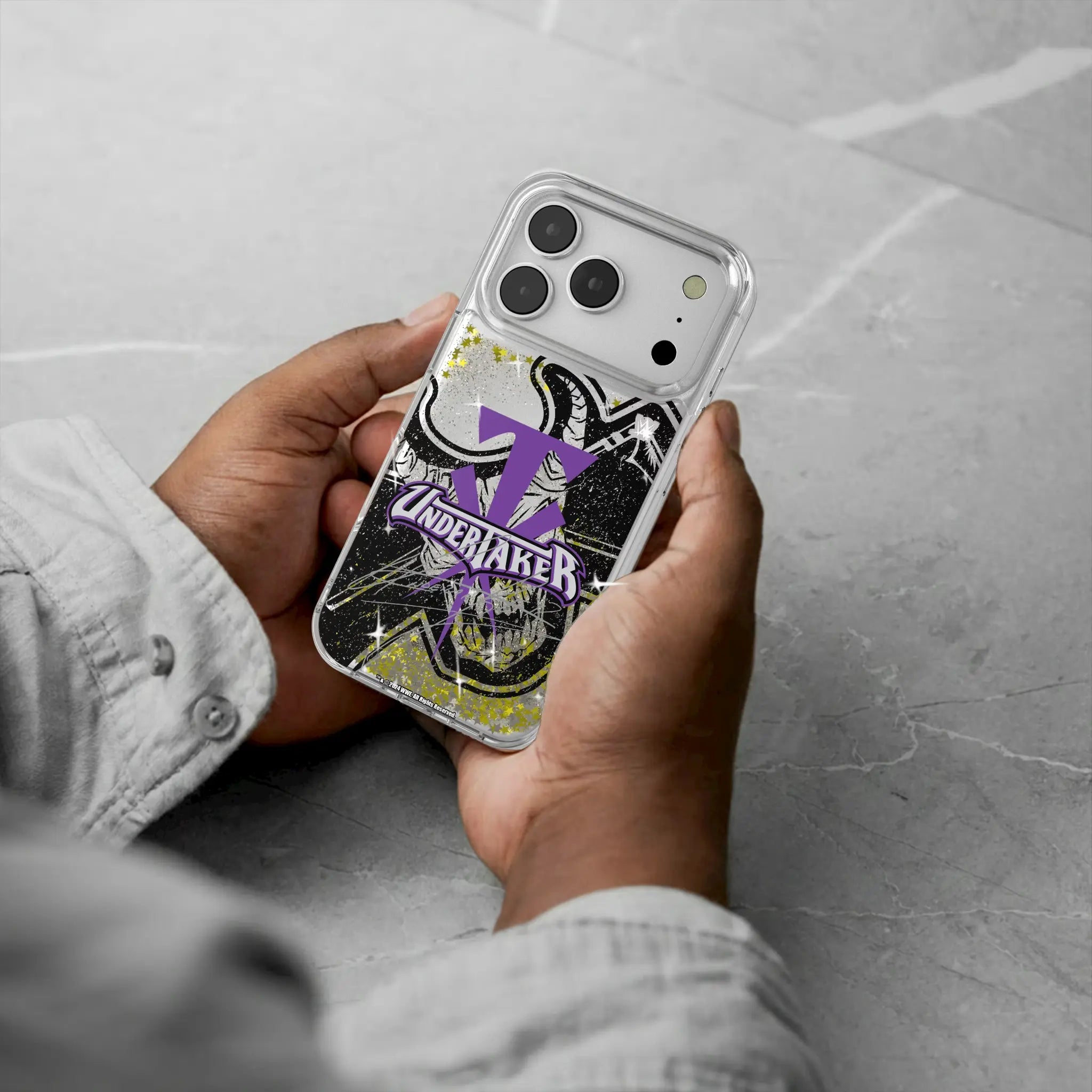 Undertaker Impact iPhone Glitter Phone Case for Apple iPhone - Lifestyle