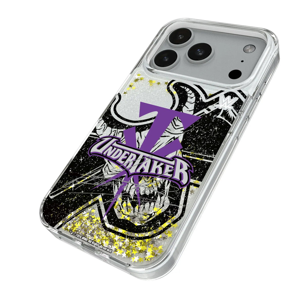 Undertaker Impact iPhone Glitter Phone Case for Apple iPhone - Isometric View#Device_iPhone 18 Pro