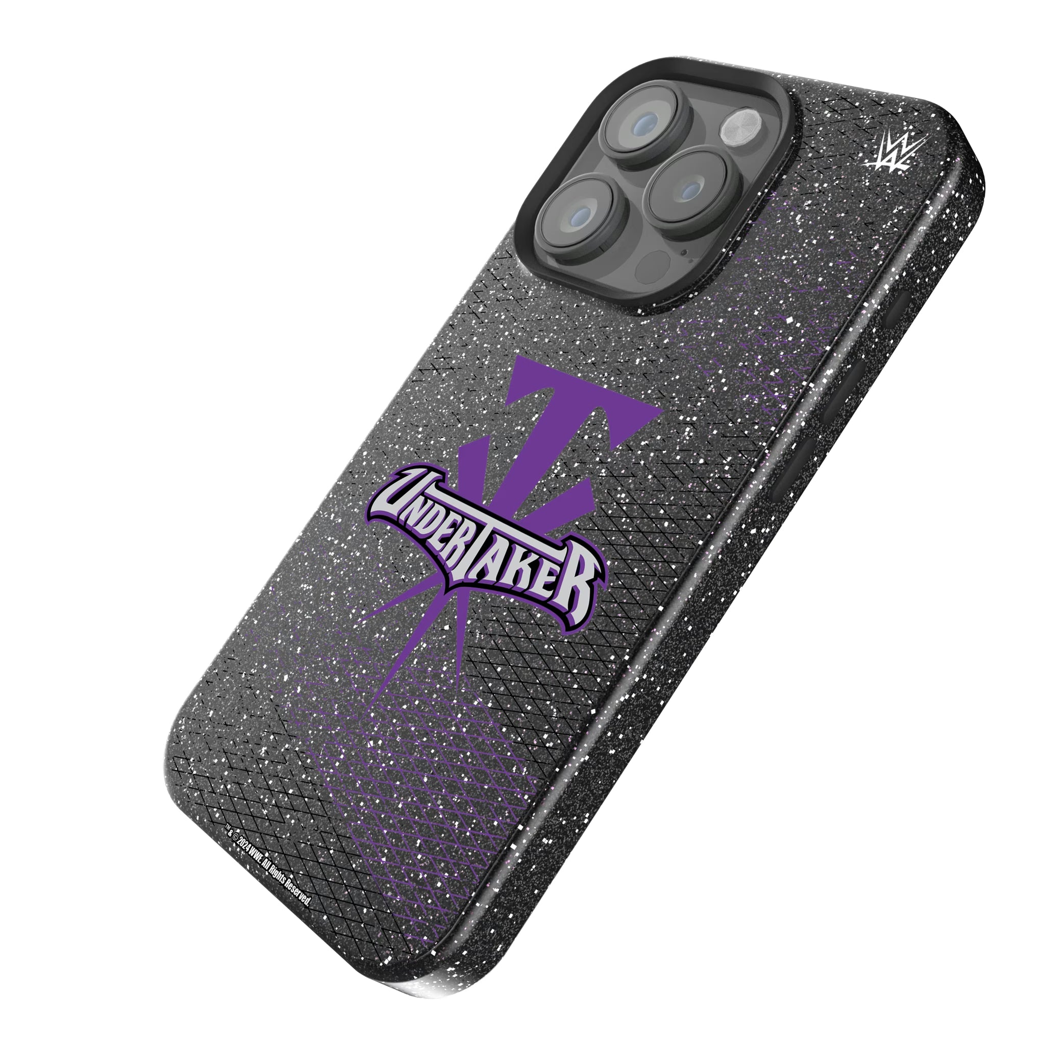 Undertaker Steel iPhone Bling Phone Case for Apple iPhone - Isometric View